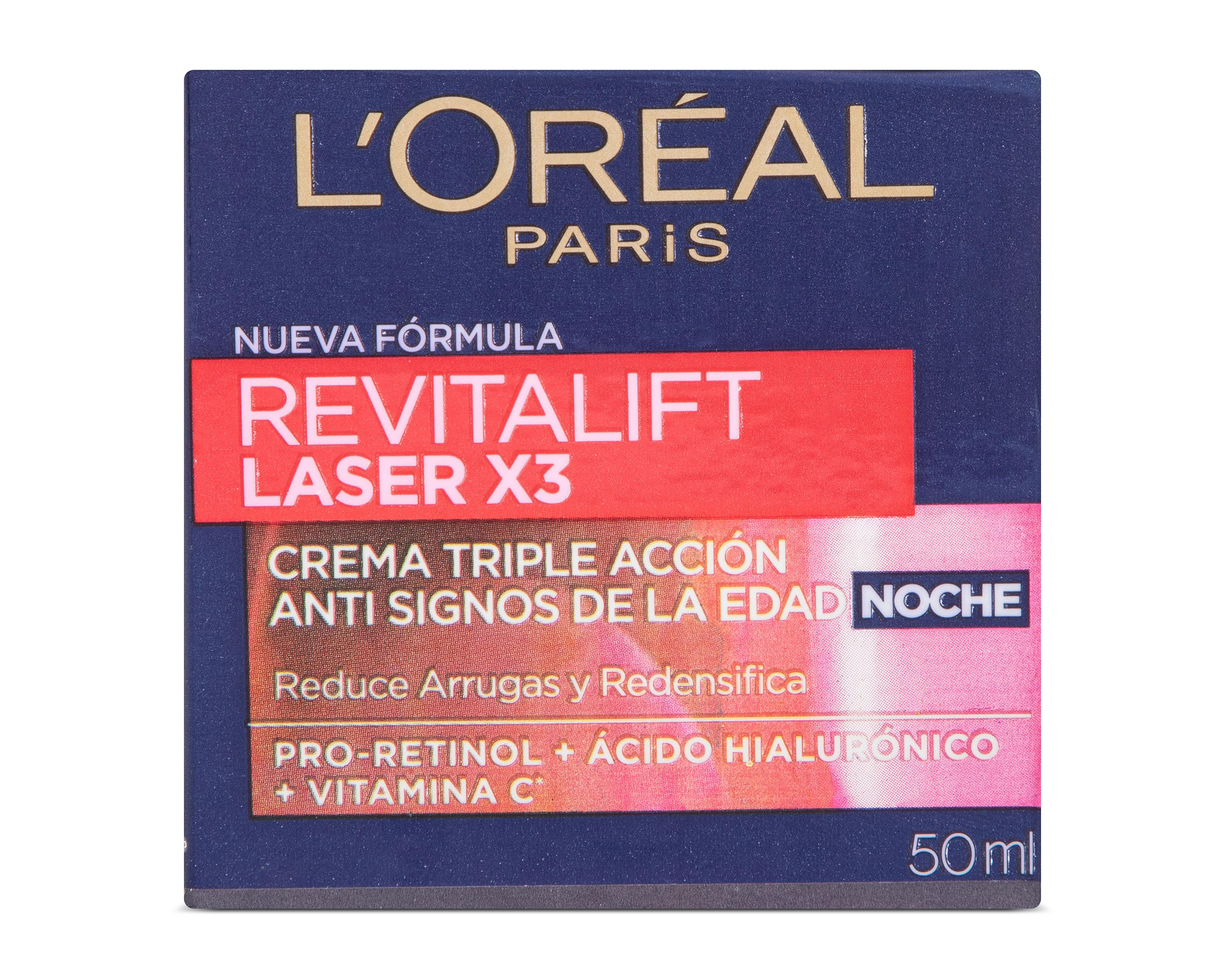 Foto 5 pulgar | Crema Antiarrugas L'Oréal Revitalift Noche Laser X3