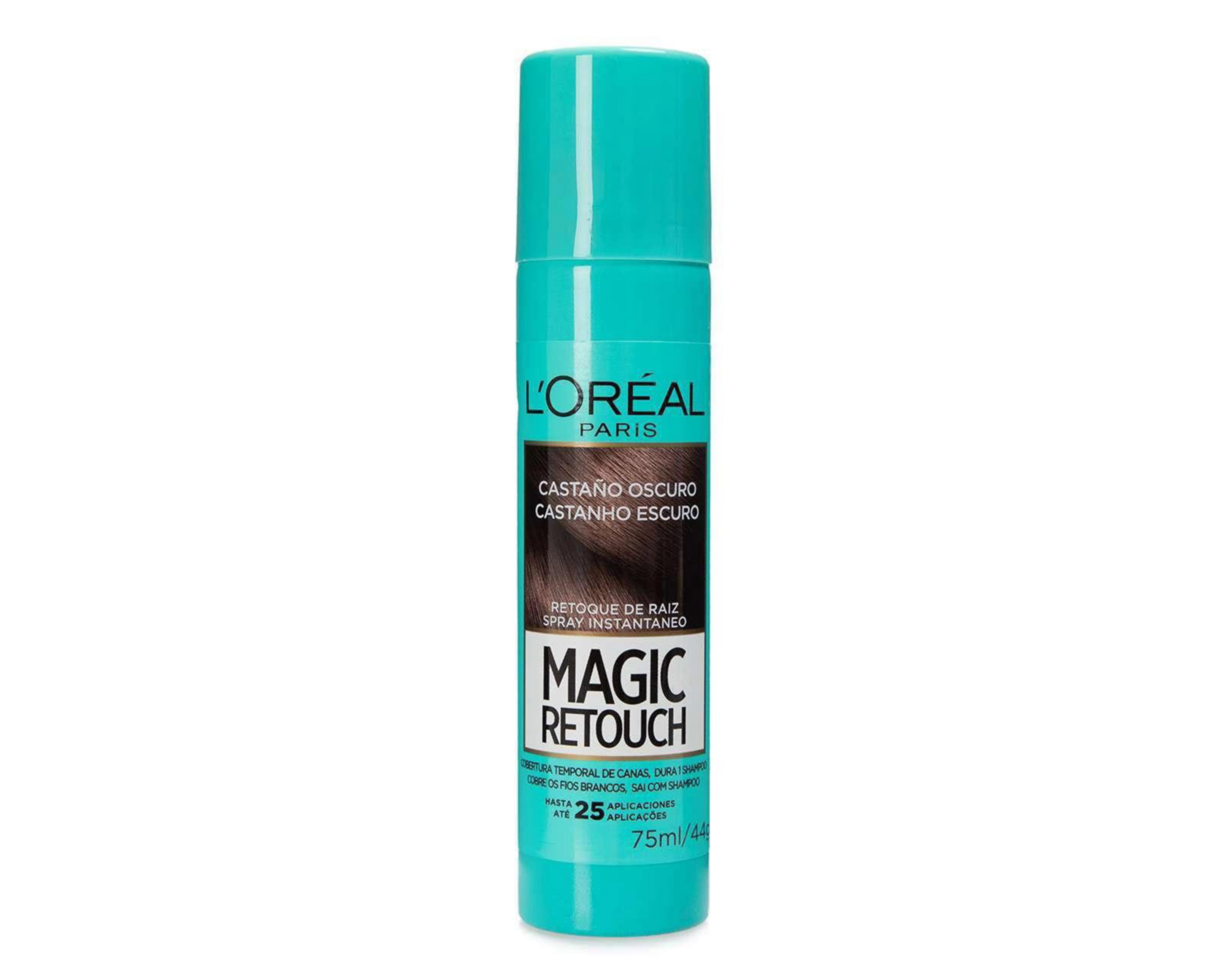 Retocador de Raíz L'Oreal Magic Retouch Castaño Oscuro