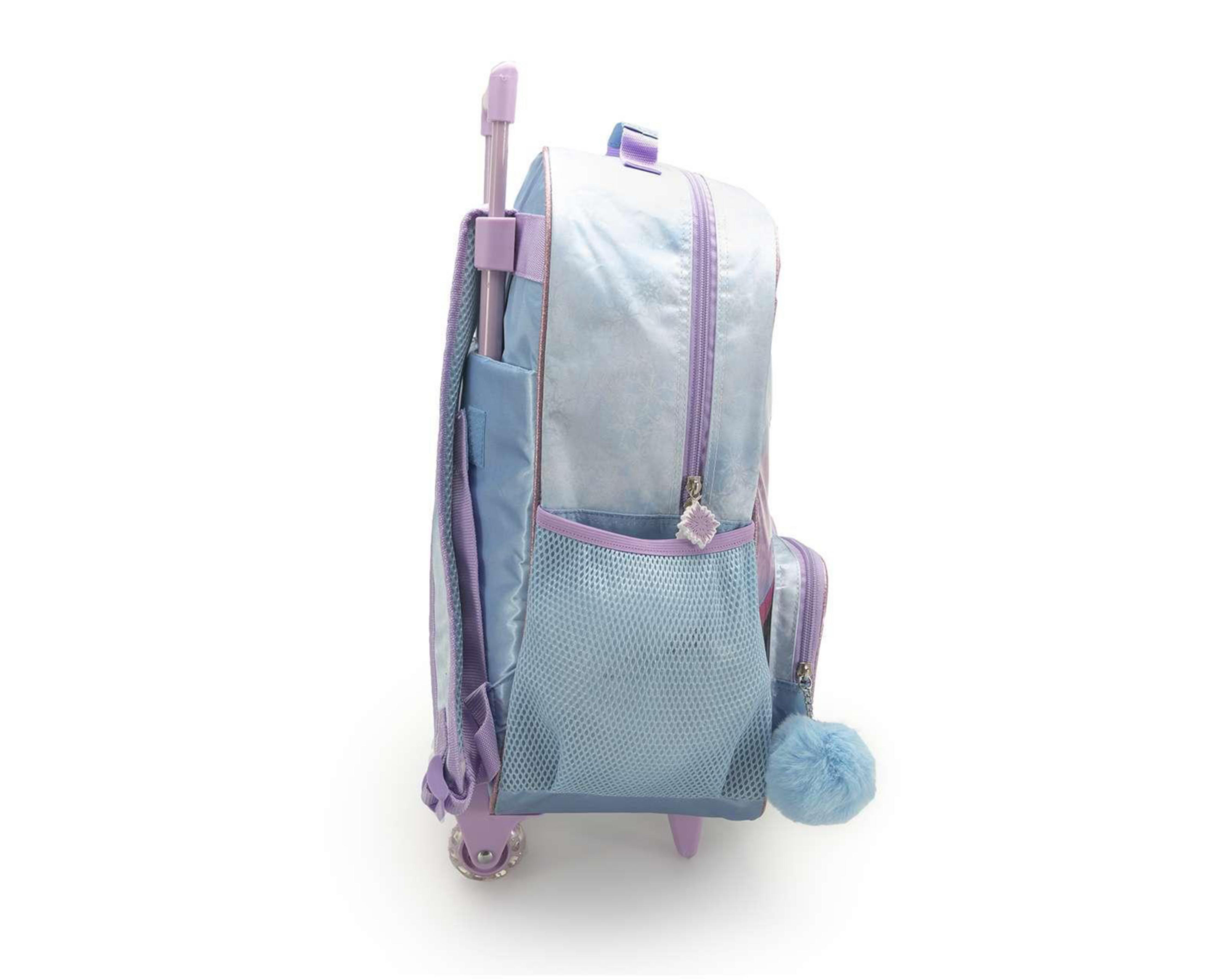 Foto 3 pulgar | Mochila con Ruedas Disney Azul