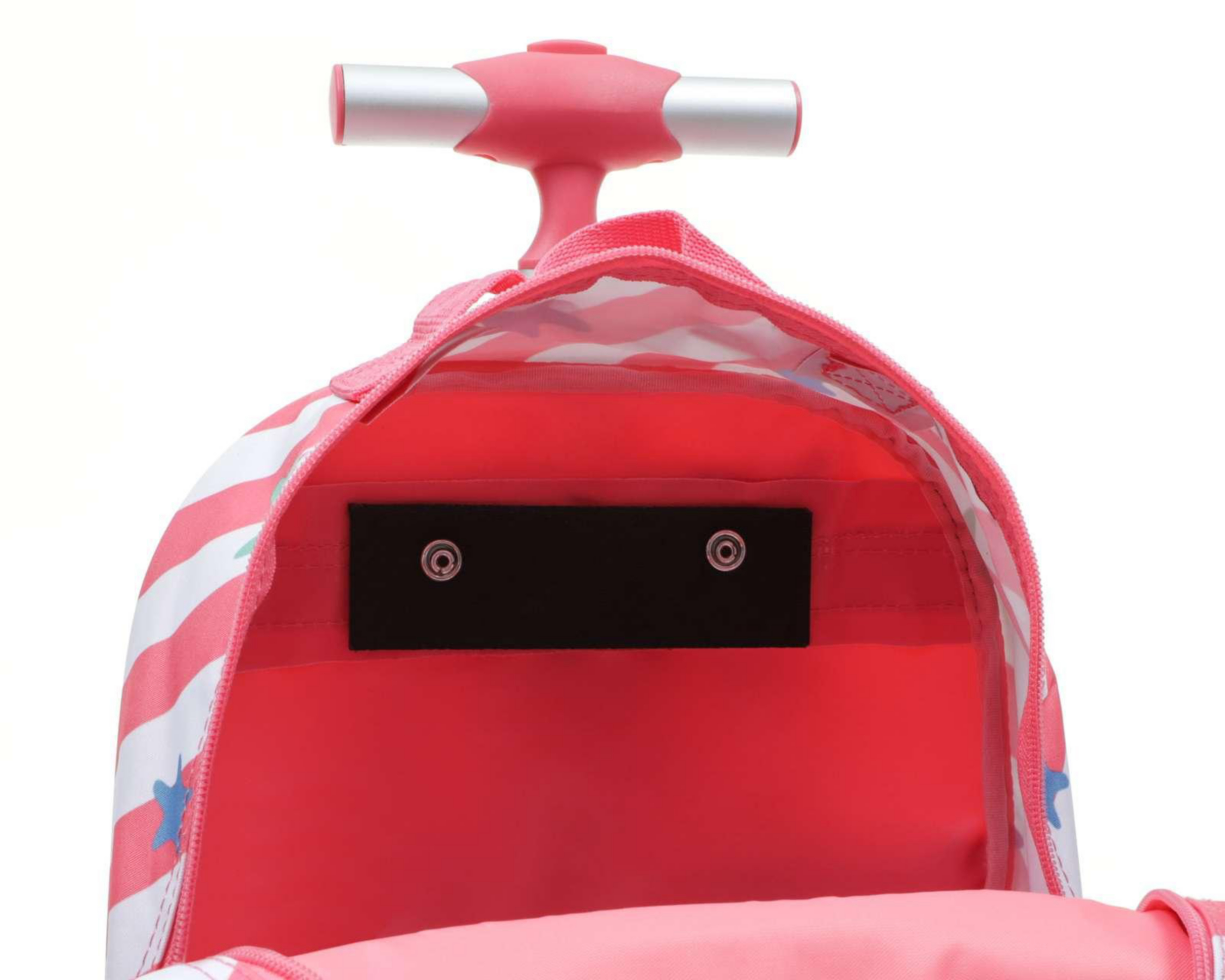 Foto 6 pulgar | Mochila con Ruedas Disney Rosa
