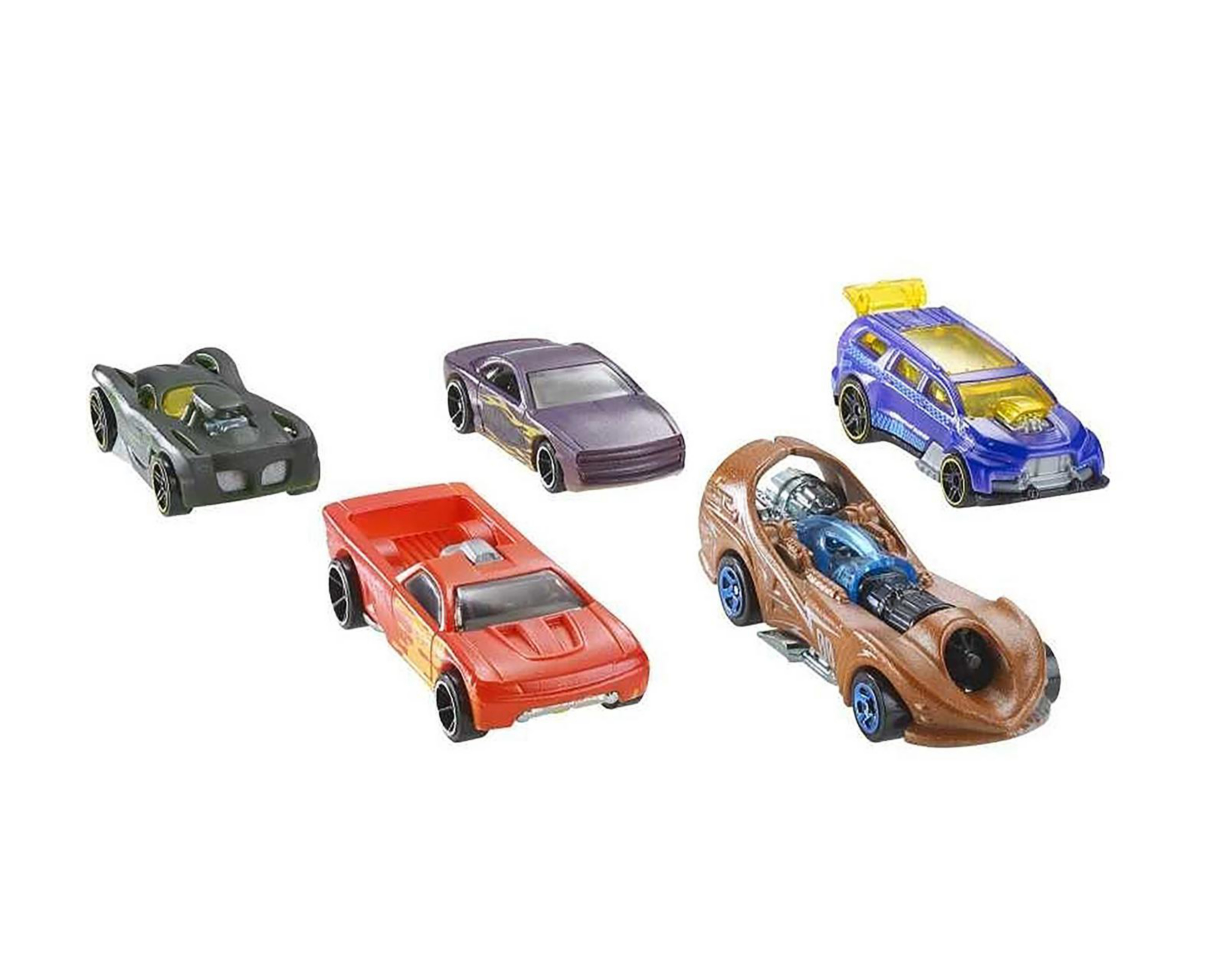 Foto 4 pulgar | Carritos Hot Wheels Color Shifters 5 Piezas