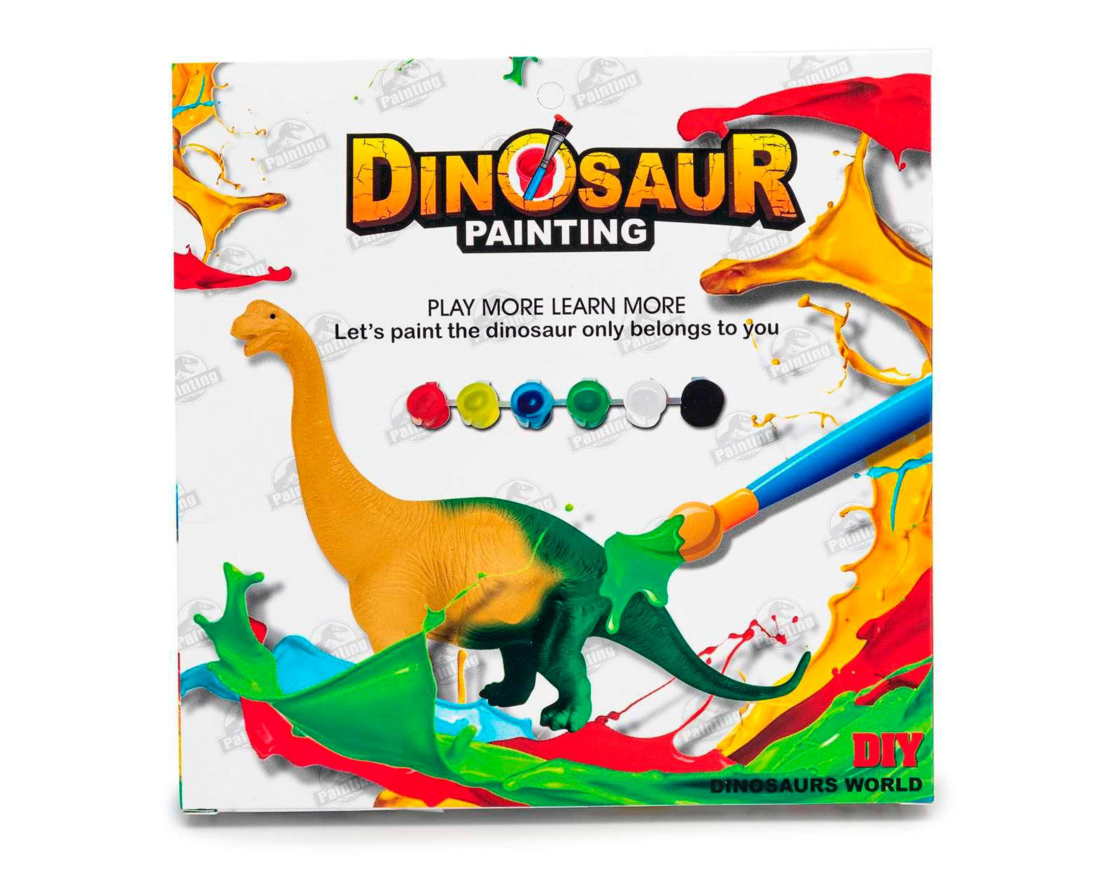 Foto 3 pulgar | Dinosaurio con Pinturas Funzone