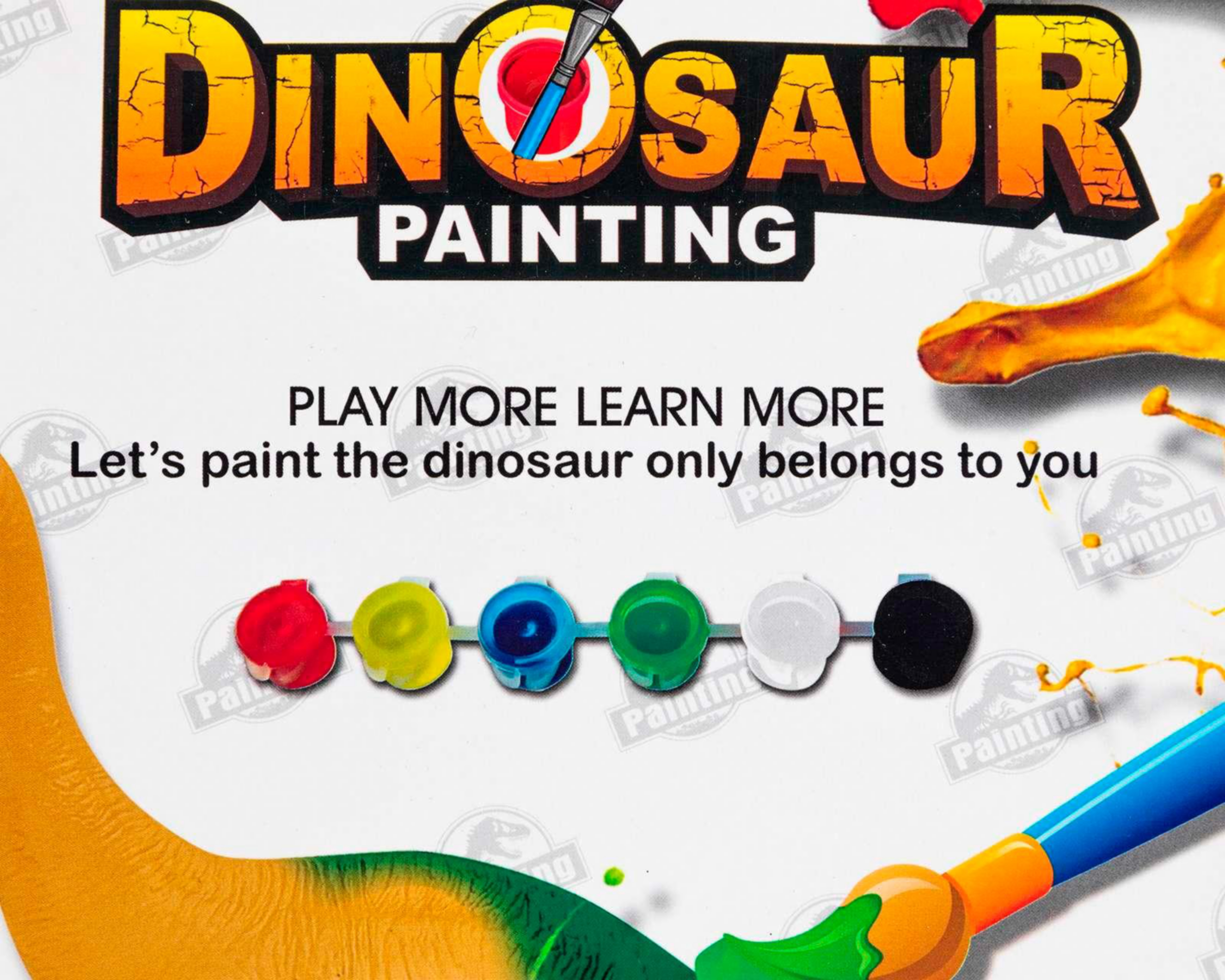Foto 4 pulgar | Dinosaurio con Pinturas Funzone