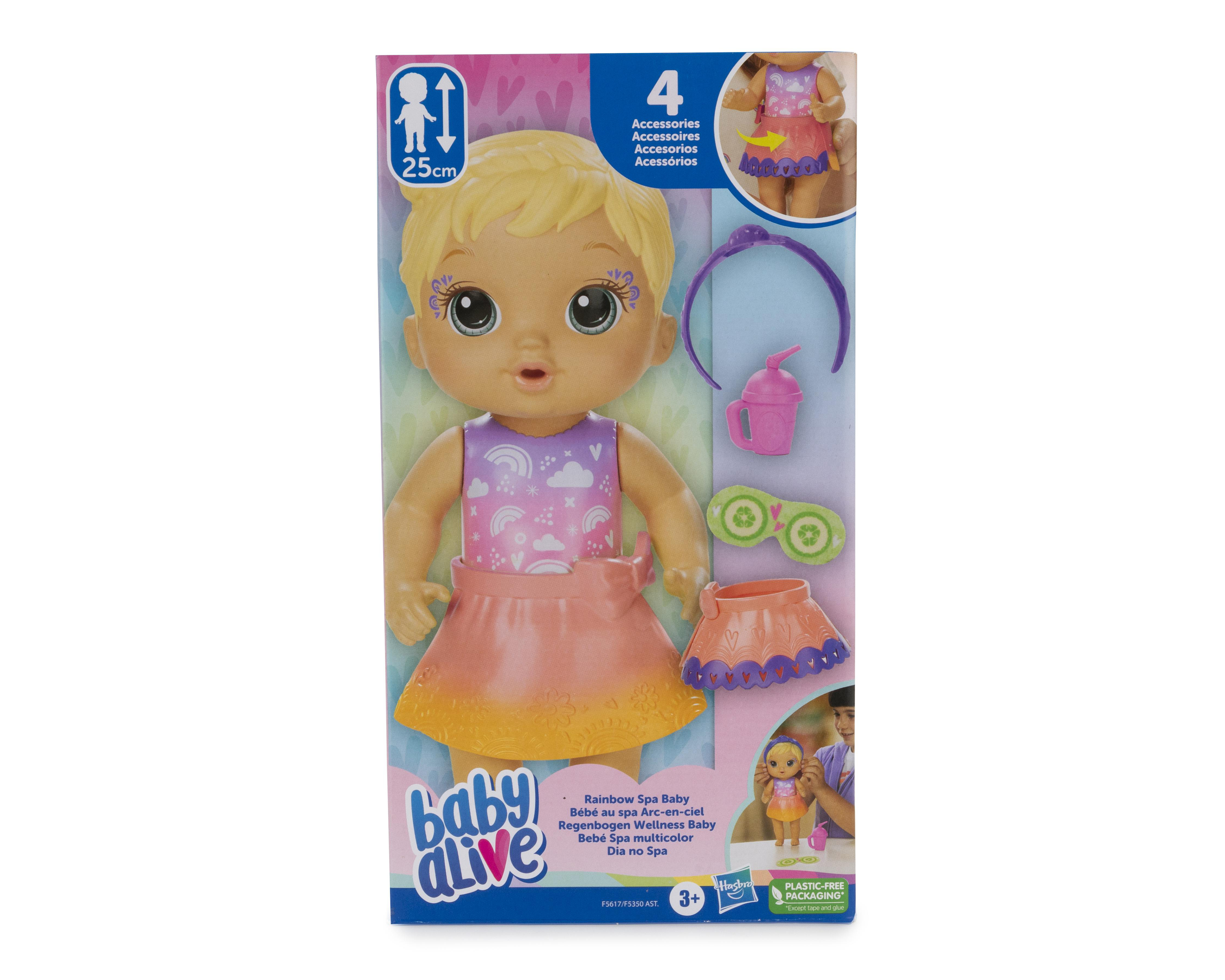 Muñeca Baby Alive Spa con Accesorios