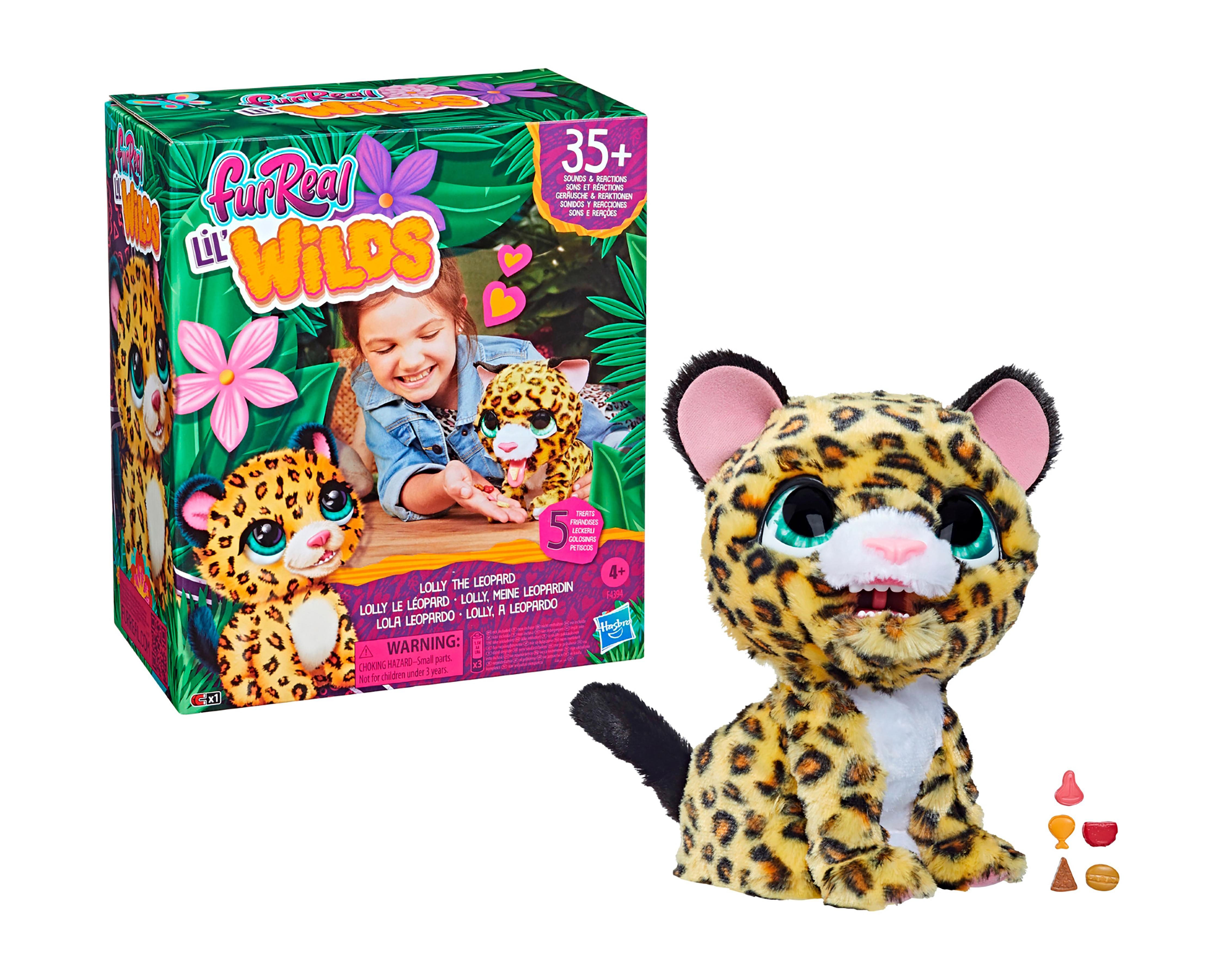 Foto 2 pulgar | Lola Leopardo Hasbro Fur Real Lil Wilds