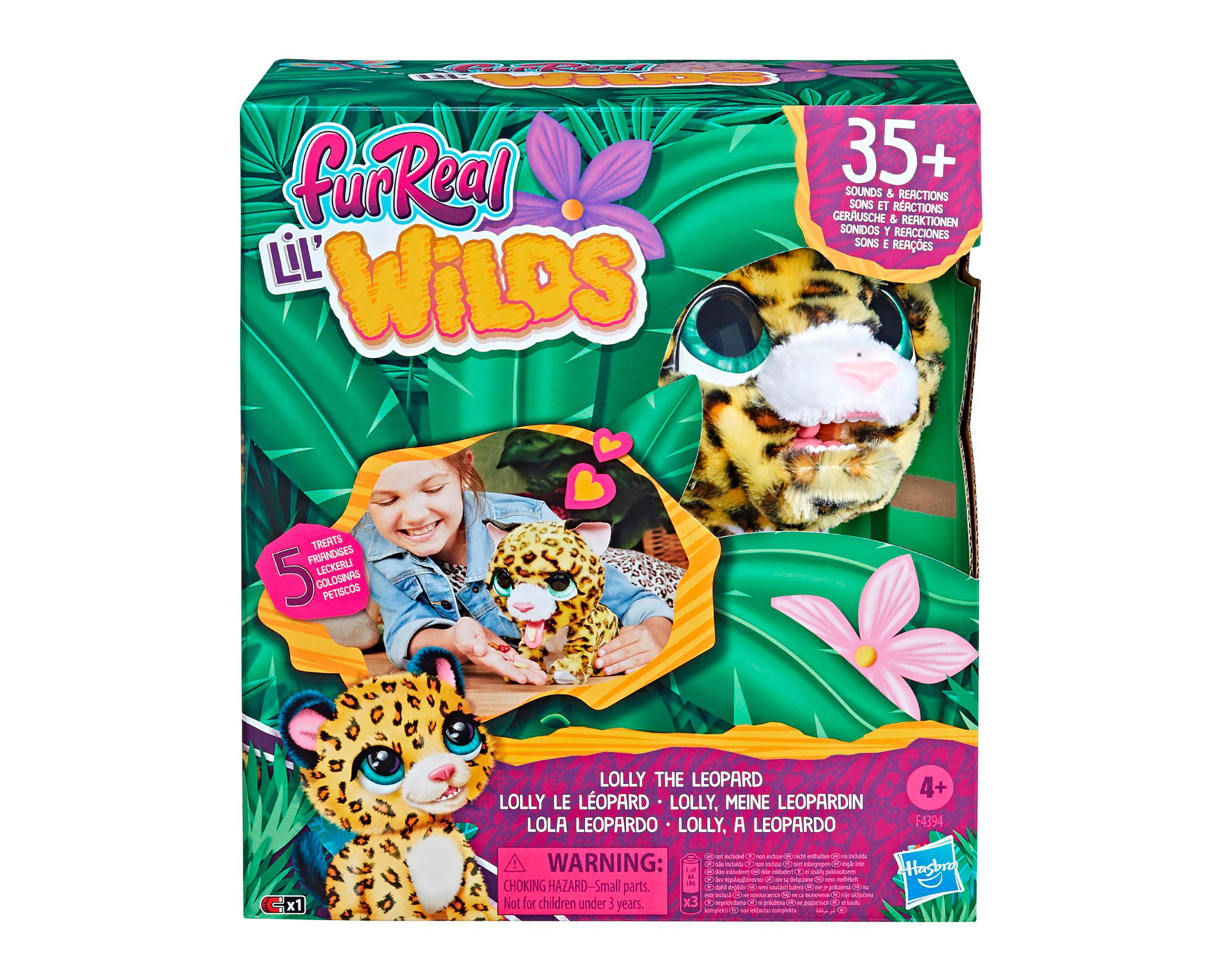 Foto 4 pulgar | Lola Leopardo Hasbro Fur Real Lil Wilds