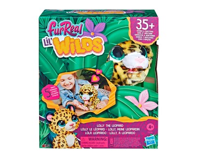 Foto 3 | Lola Leopardo Hasbro Fur Real Lil Wilds
