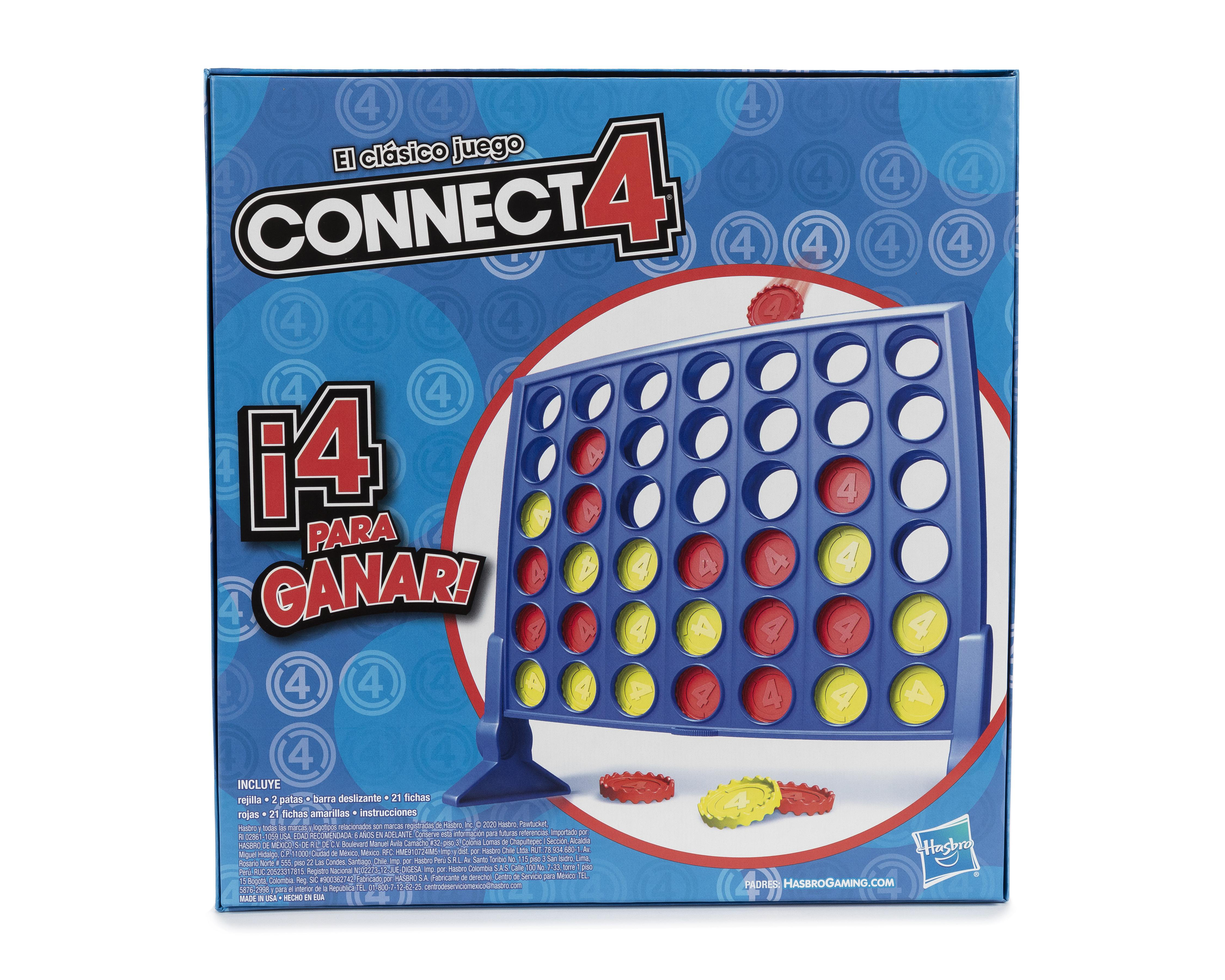 Foto 3 pulgar | Juego de Mesa Connect 4 Hasbro