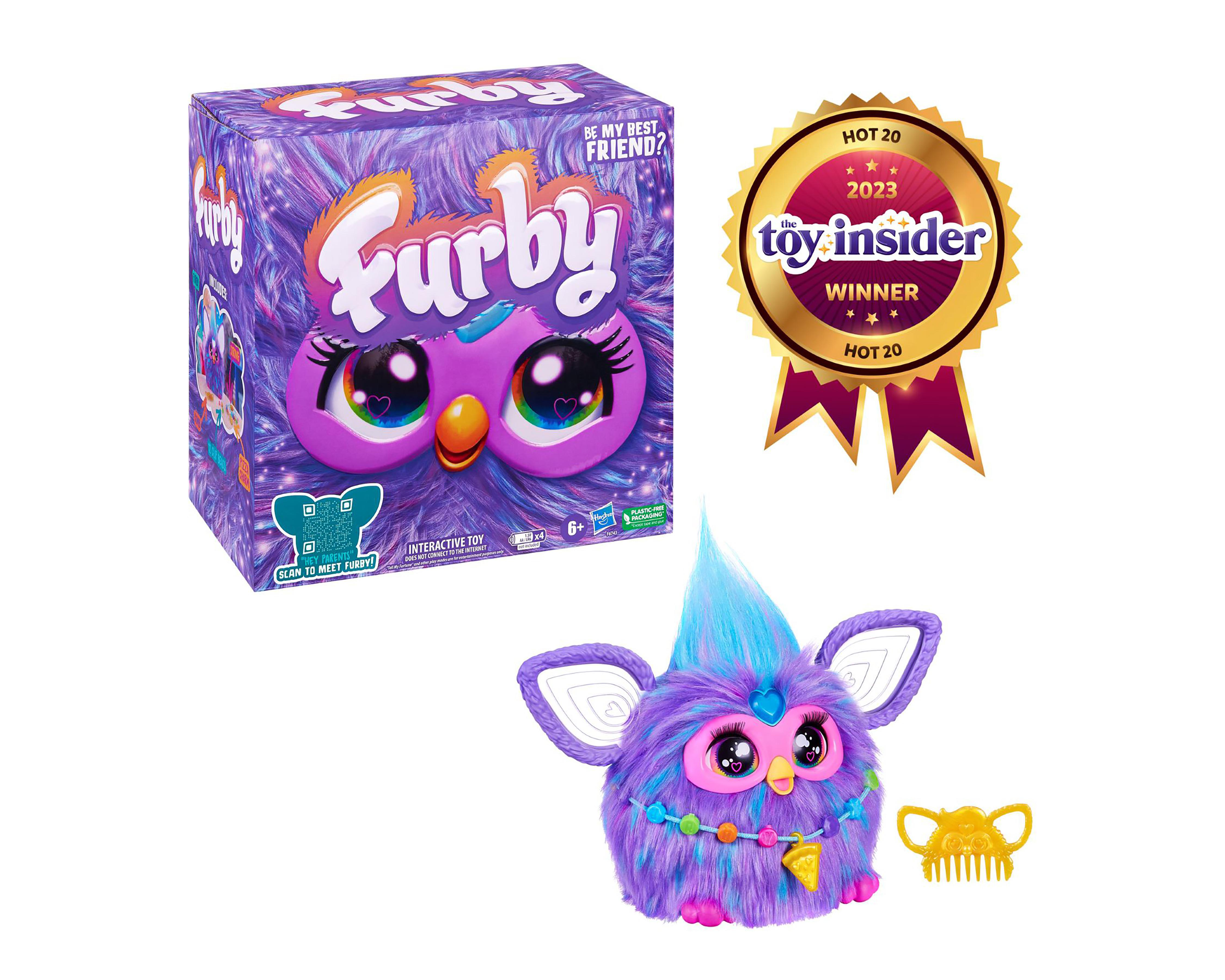 Foto 2 pulgar | Furby Hasbro Morado con Accesorios