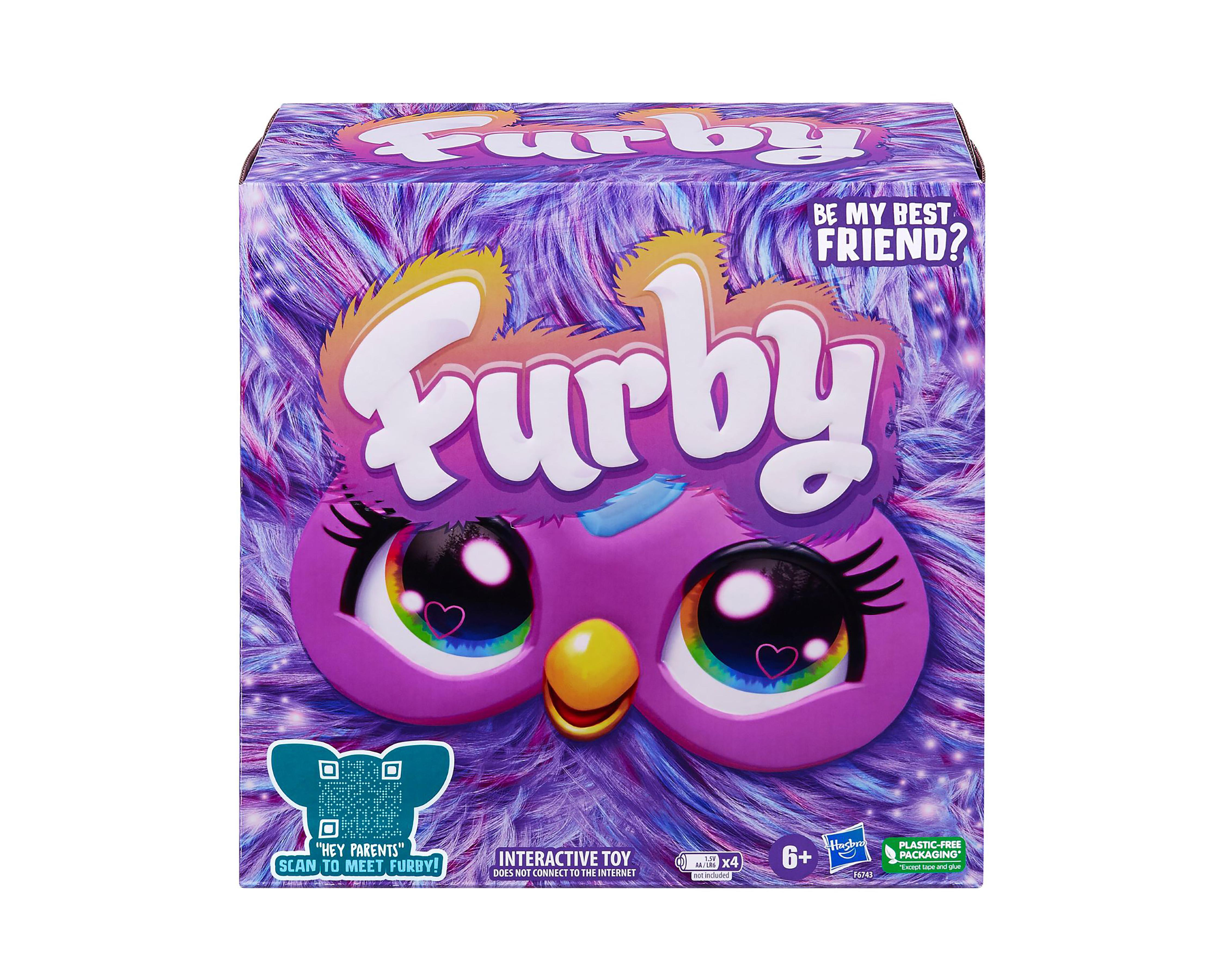 Foto 5 pulgar | Furby Hasbro Morado con Accesorios