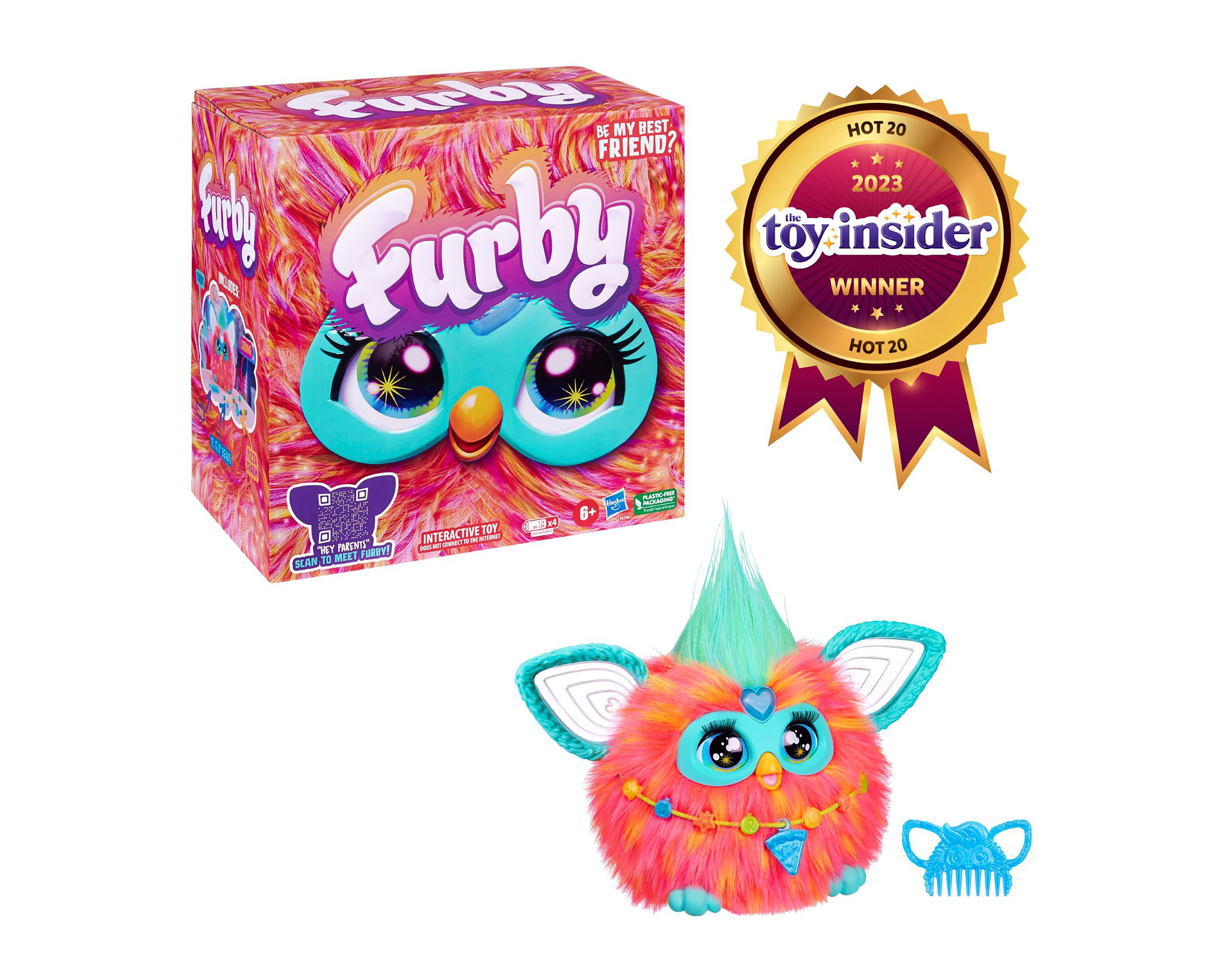 Foto 2 pulgar | Furby Hasbro Coral con Accesorios