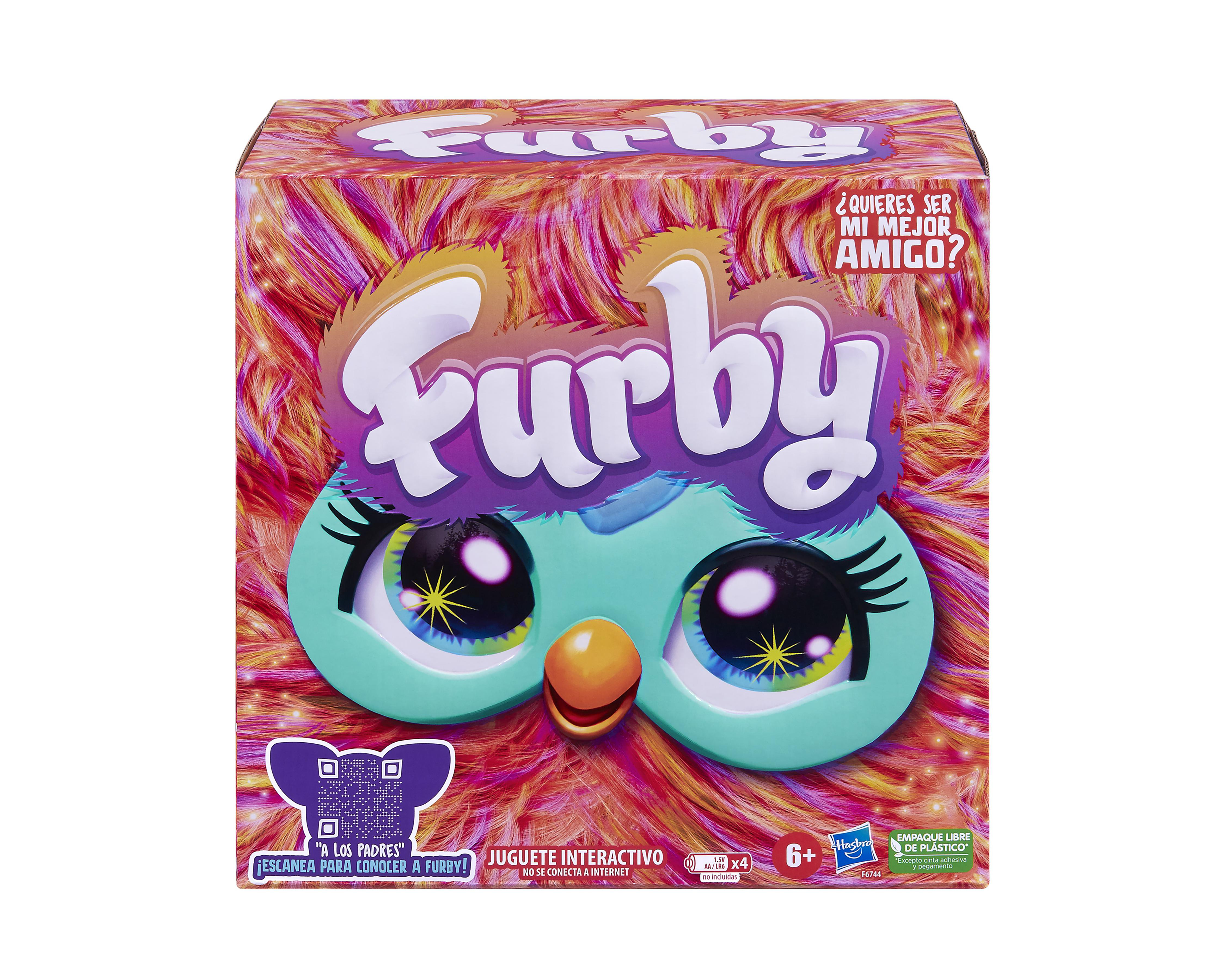 Foto 5 pulgar | Furby Hasbro Coral con Accesorios