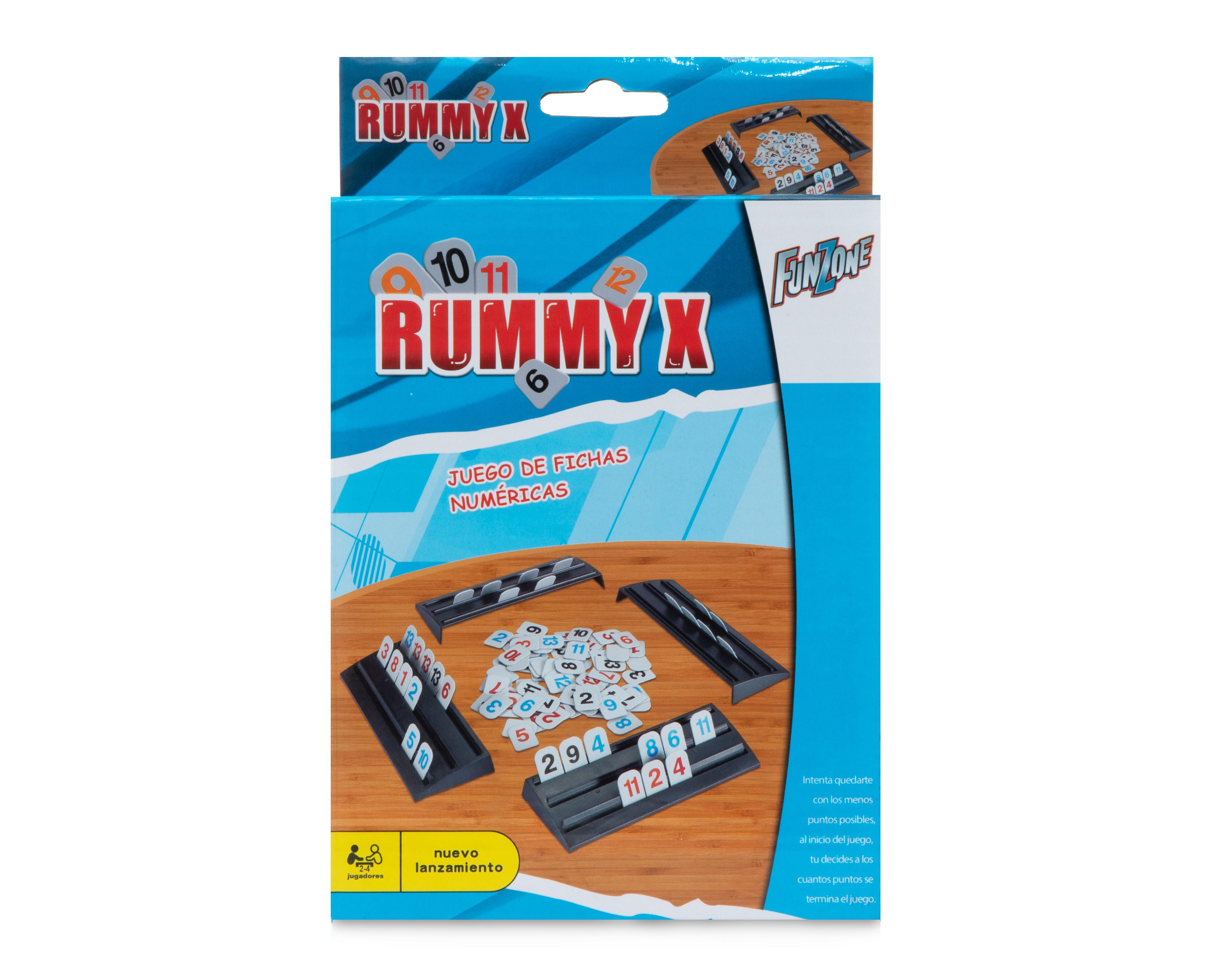 Foto 2 pulgar | Juego de Mesa Rummy X Funzone