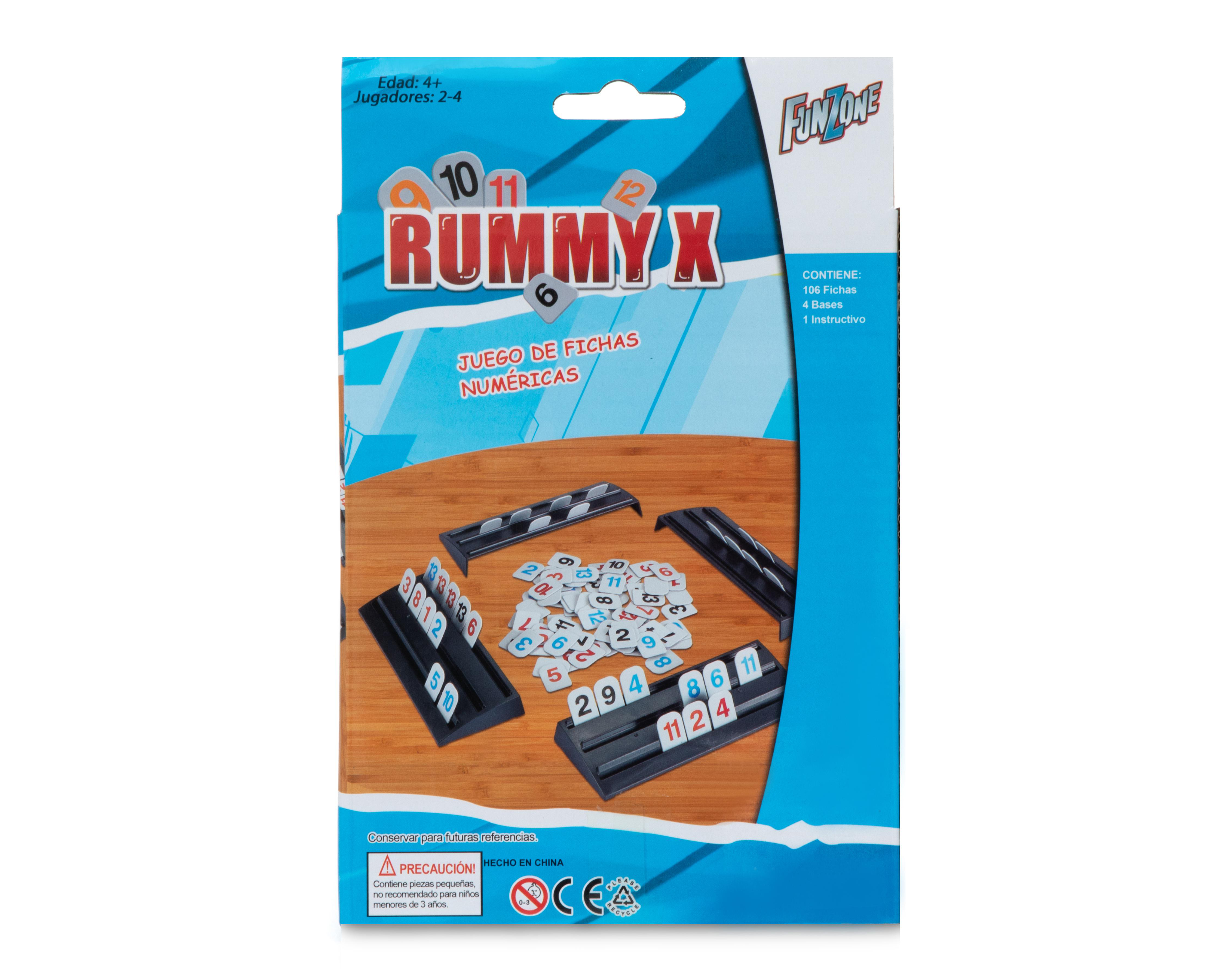 Foto 3 pulgar | Juego de Mesa Rummy X Funzone