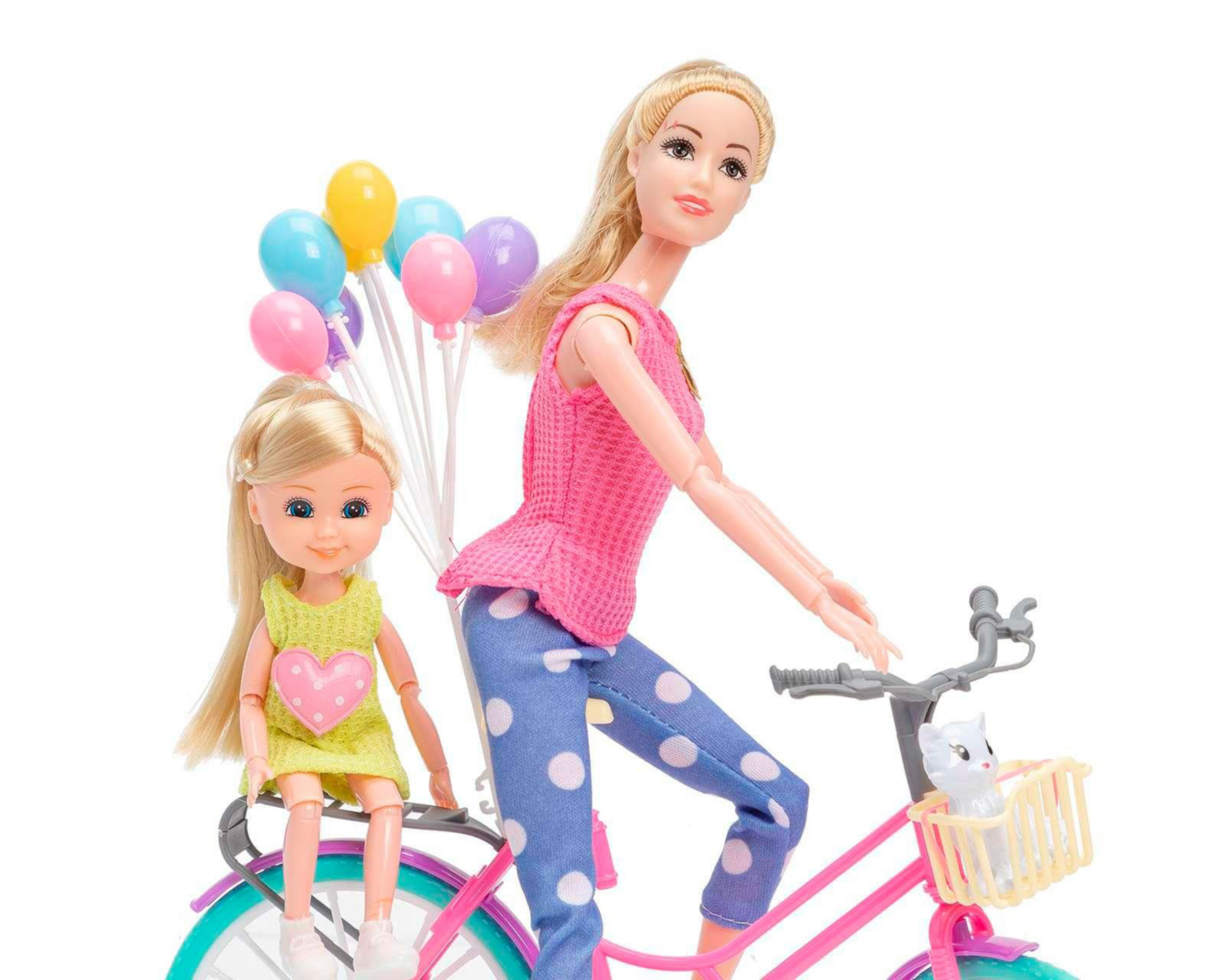 Foto 2 | Muñeca Belúla con Bicicleta y Accesorios