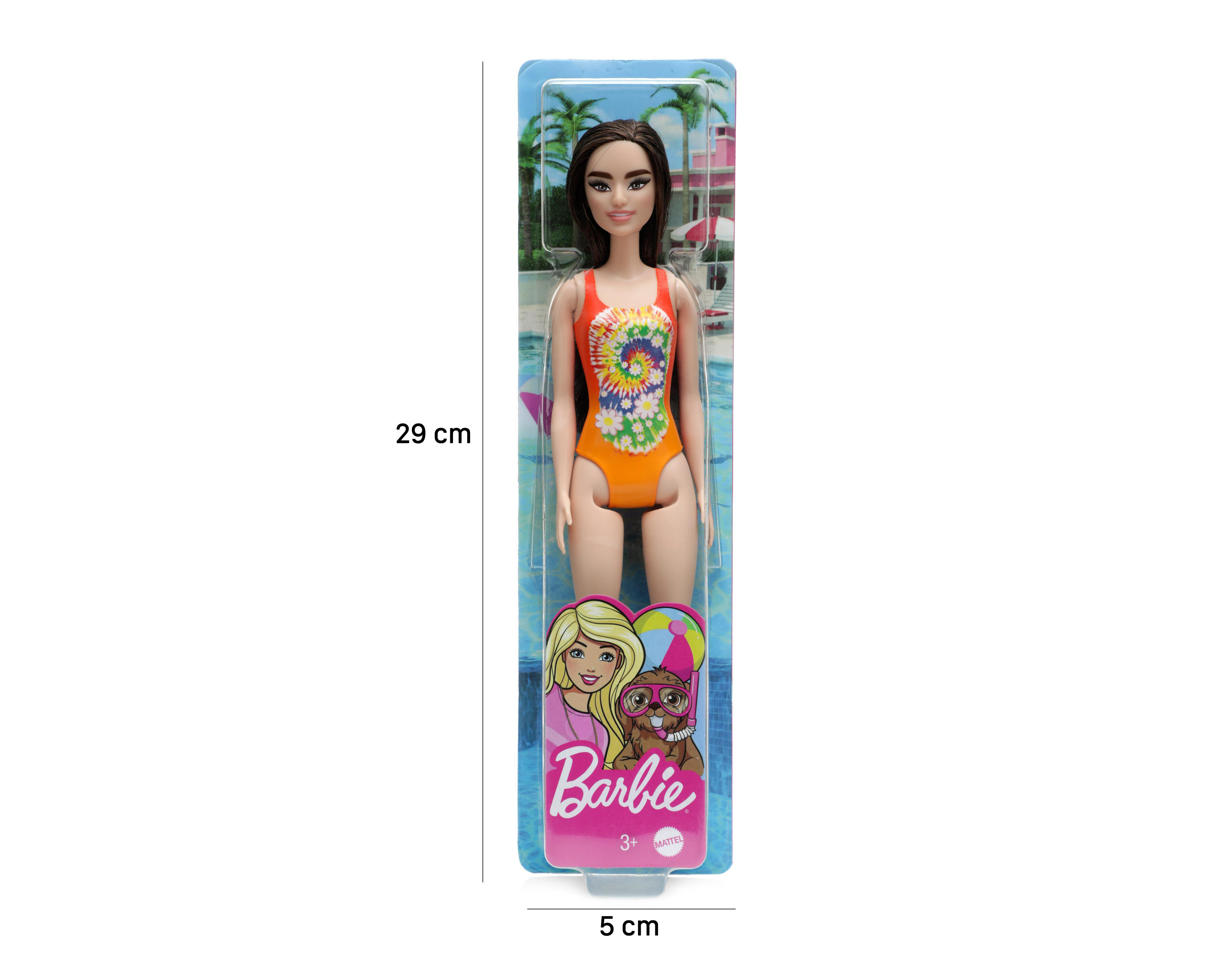 Foto 10 pulgar | Muñeca Barbie Fashion Beauty de Playa 1 Pieza al Azar