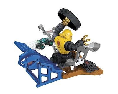 Foto 3 | Pista Hot Wheels Monster Trucks Mega Wrex vs Gorzilla