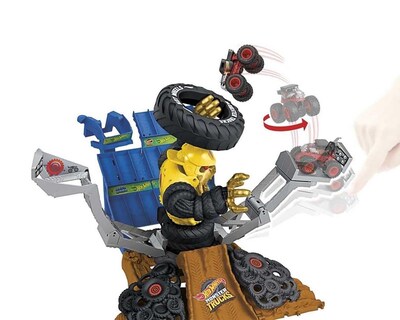 Foto 4 | Pista Hot Wheels Monster Trucks Mega Wrex vs Gorzilla