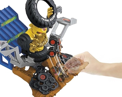 Foto 5 | Pista Hot Wheels Monster Trucks Mega Wrex vs Gorzilla