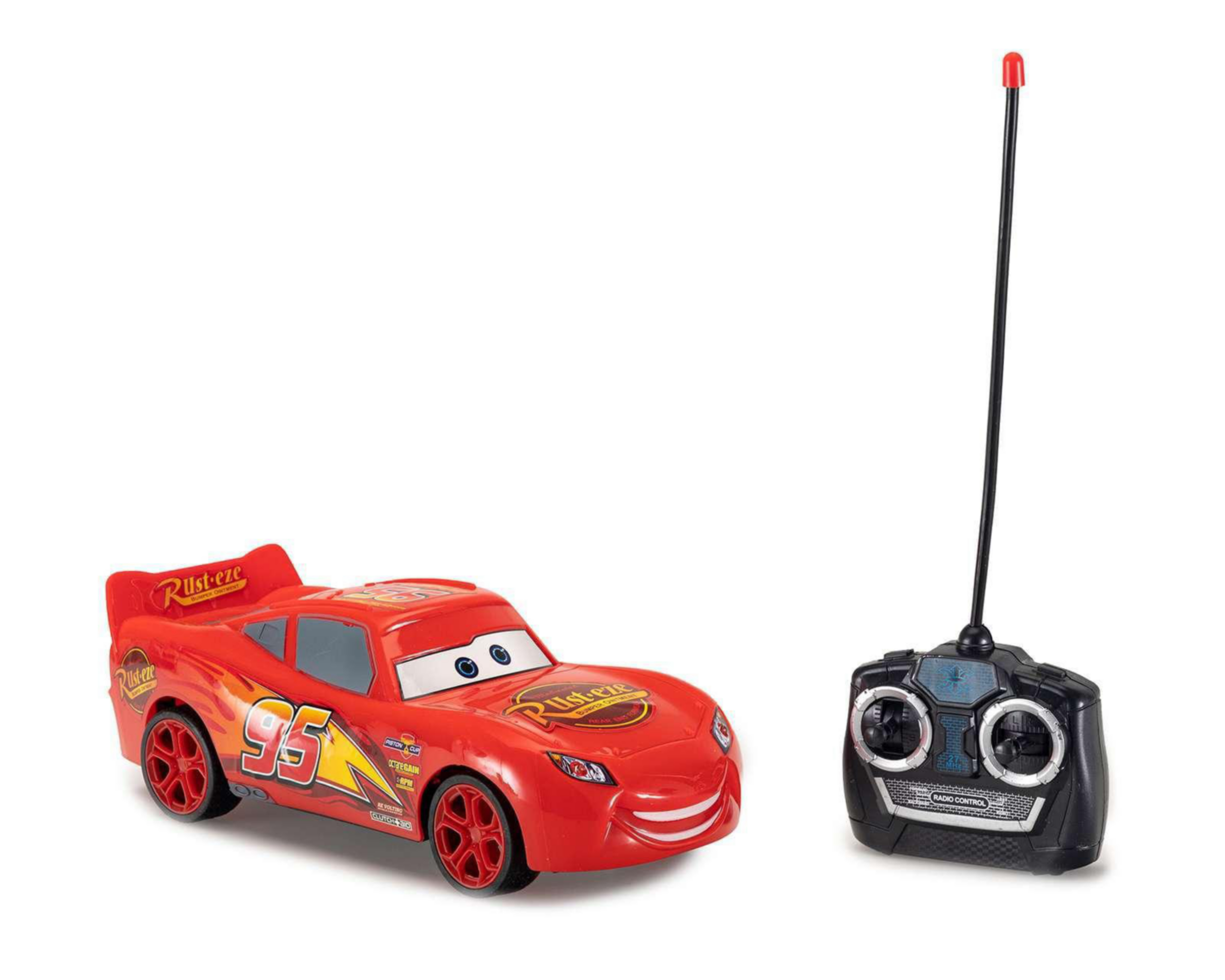 Foto 2 pulgar | Carro a Control Remoto Disney Rayo McQueen