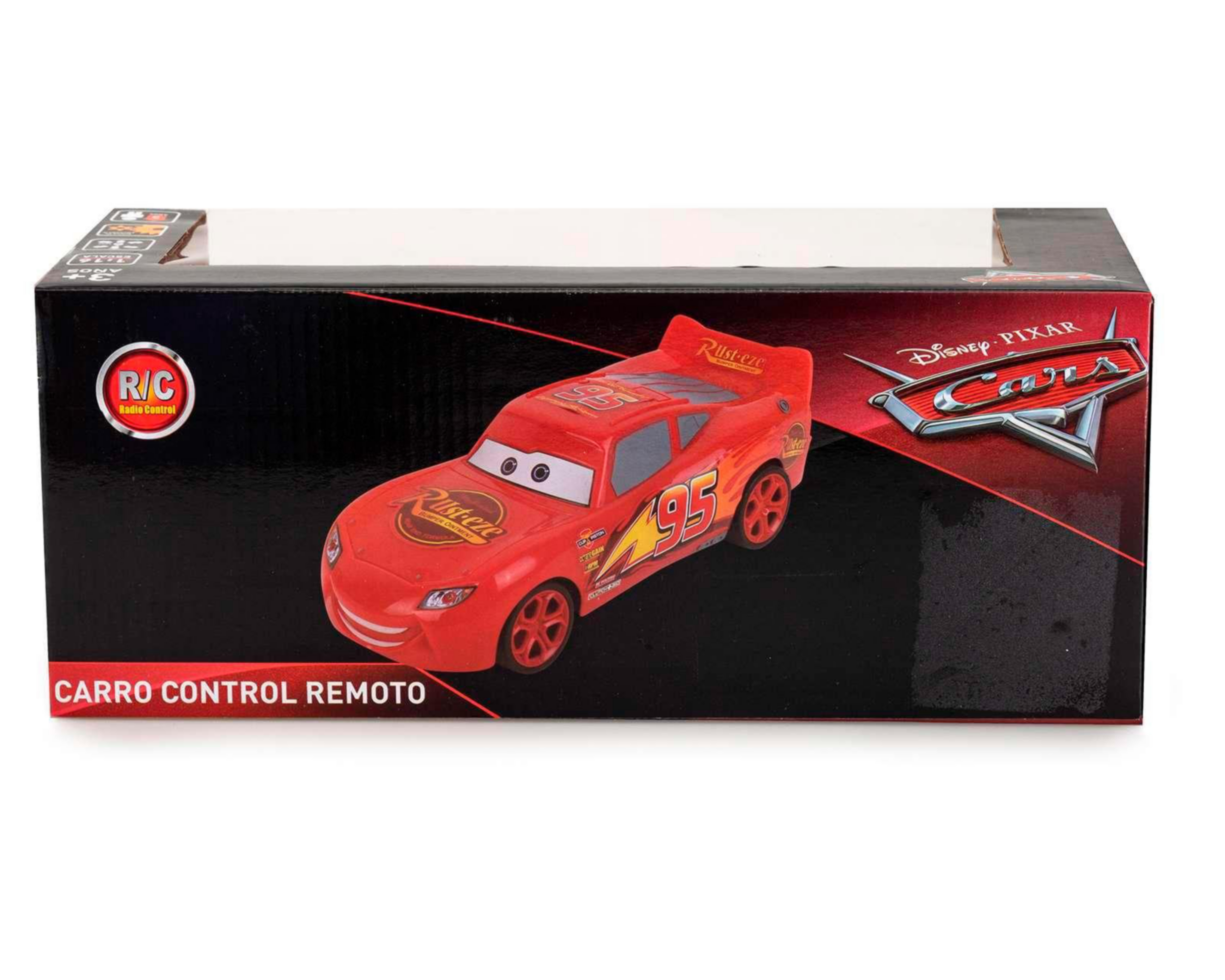 Foto 7 pulgar | Carro a Control Remoto Disney Rayo McQueen