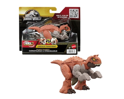 Foto 1 | Tyrannosaurus Rex & Ankylosaurus Jurassic World Fierce Changers