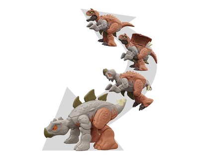 Foto 6 | Tyrannosaurus Rex & Ankylosaurus Jurassic World Fierce Changers