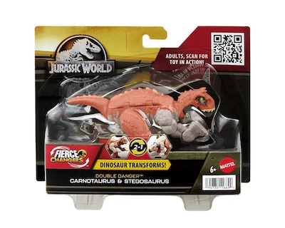 Foto 8 | Tyrannosaurus Rex & Ankylosaurus Jurassic World Fierce Changers