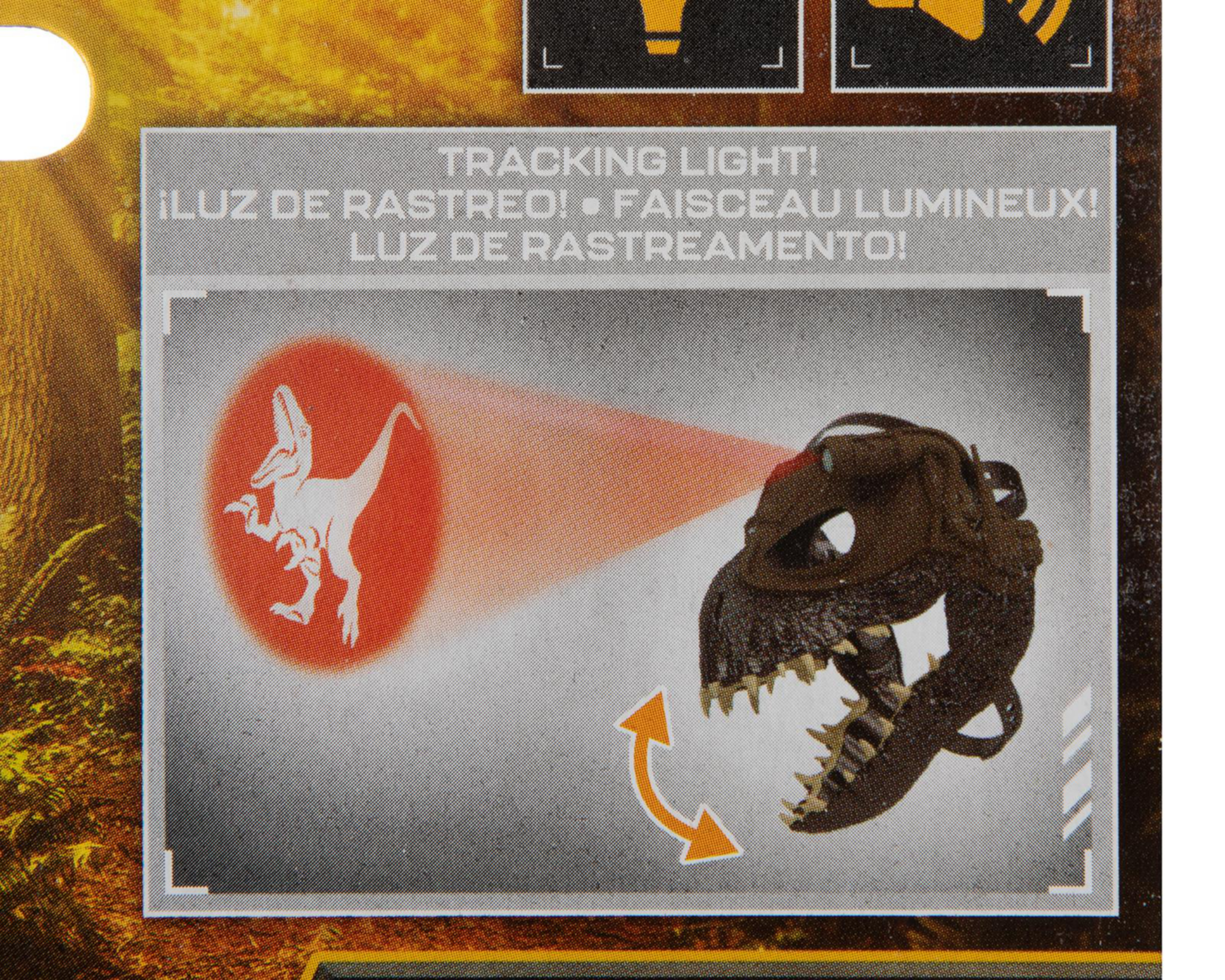 Foto 11 pulgar | Máscara Jurassic World Indoraptor Rastrea y Ruge