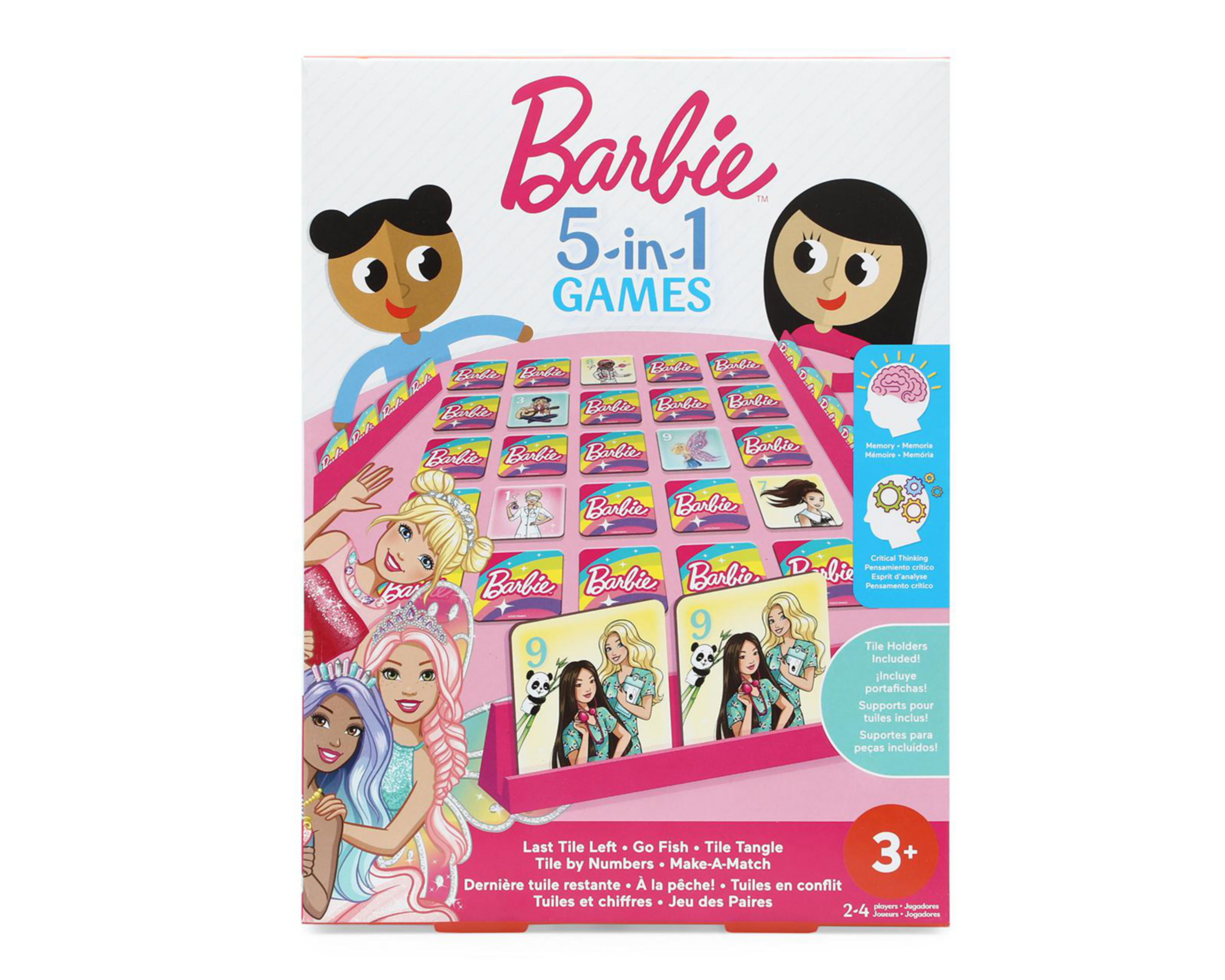 Juego de Mesa Barbie 5 en 1