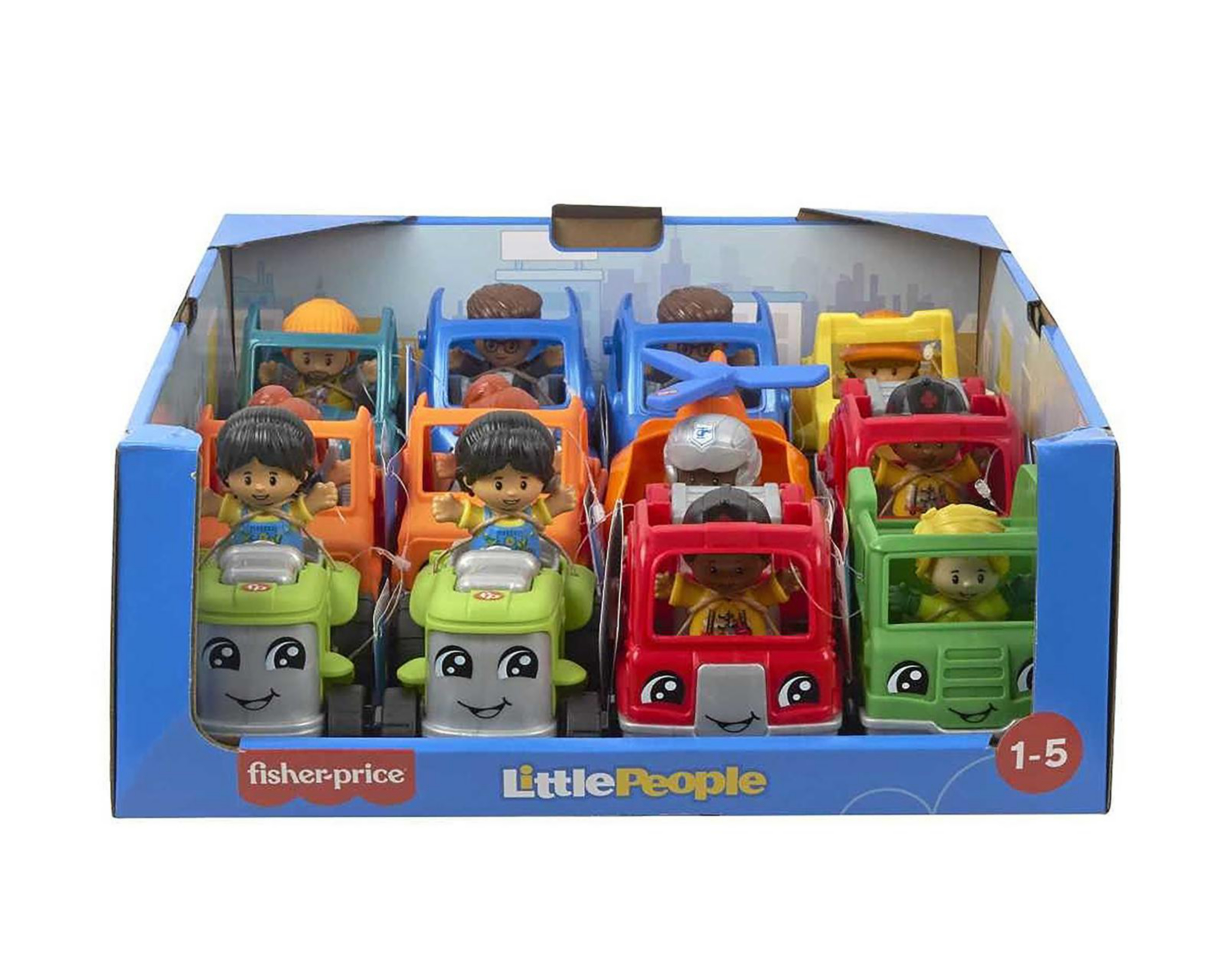 Foto 10 pulgar | Vehículo Little People Fisher-Price con Figura