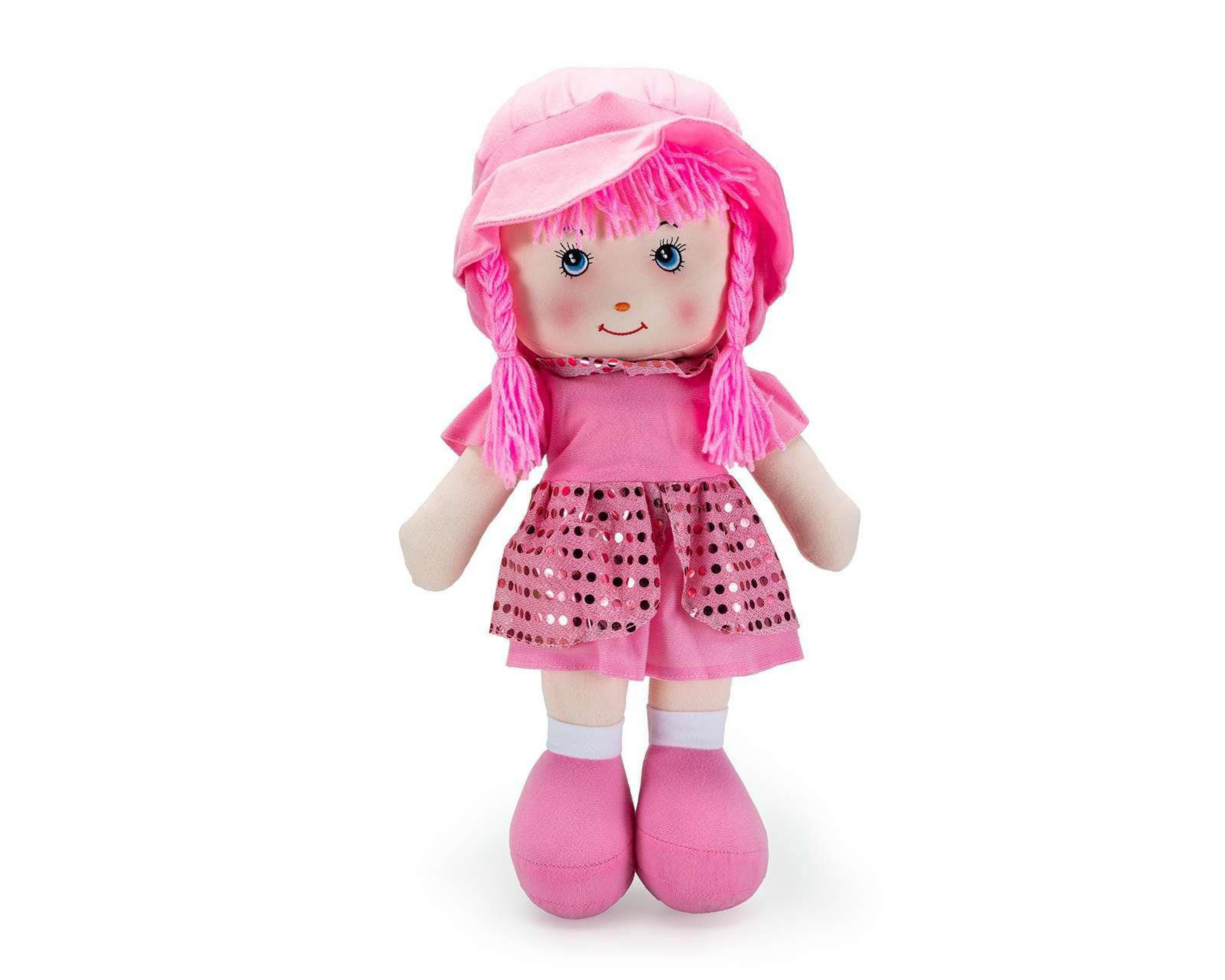 Peluche Minigami Muñeca Rosa