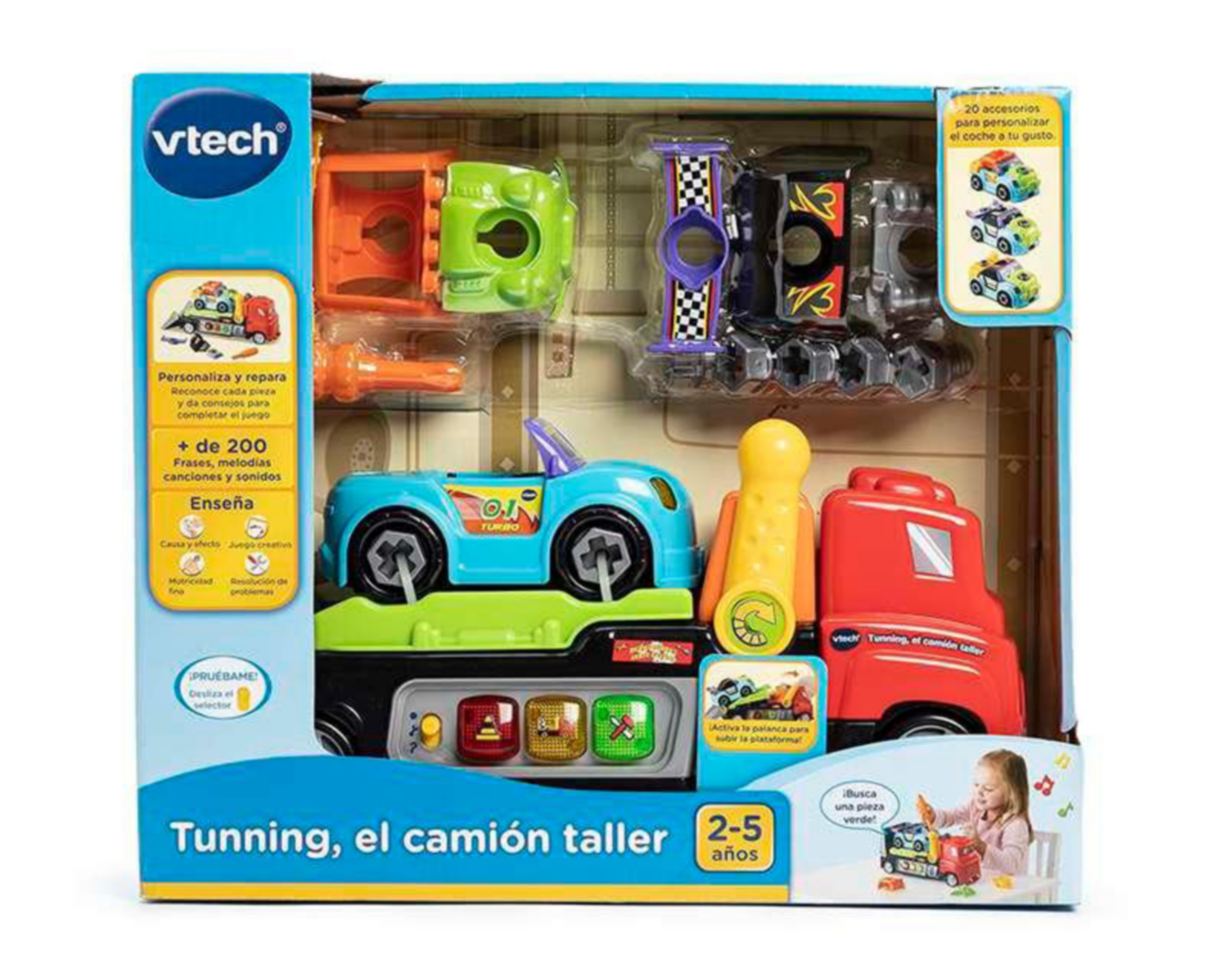 Foto 1 | Grúa Vtech con Accesorios