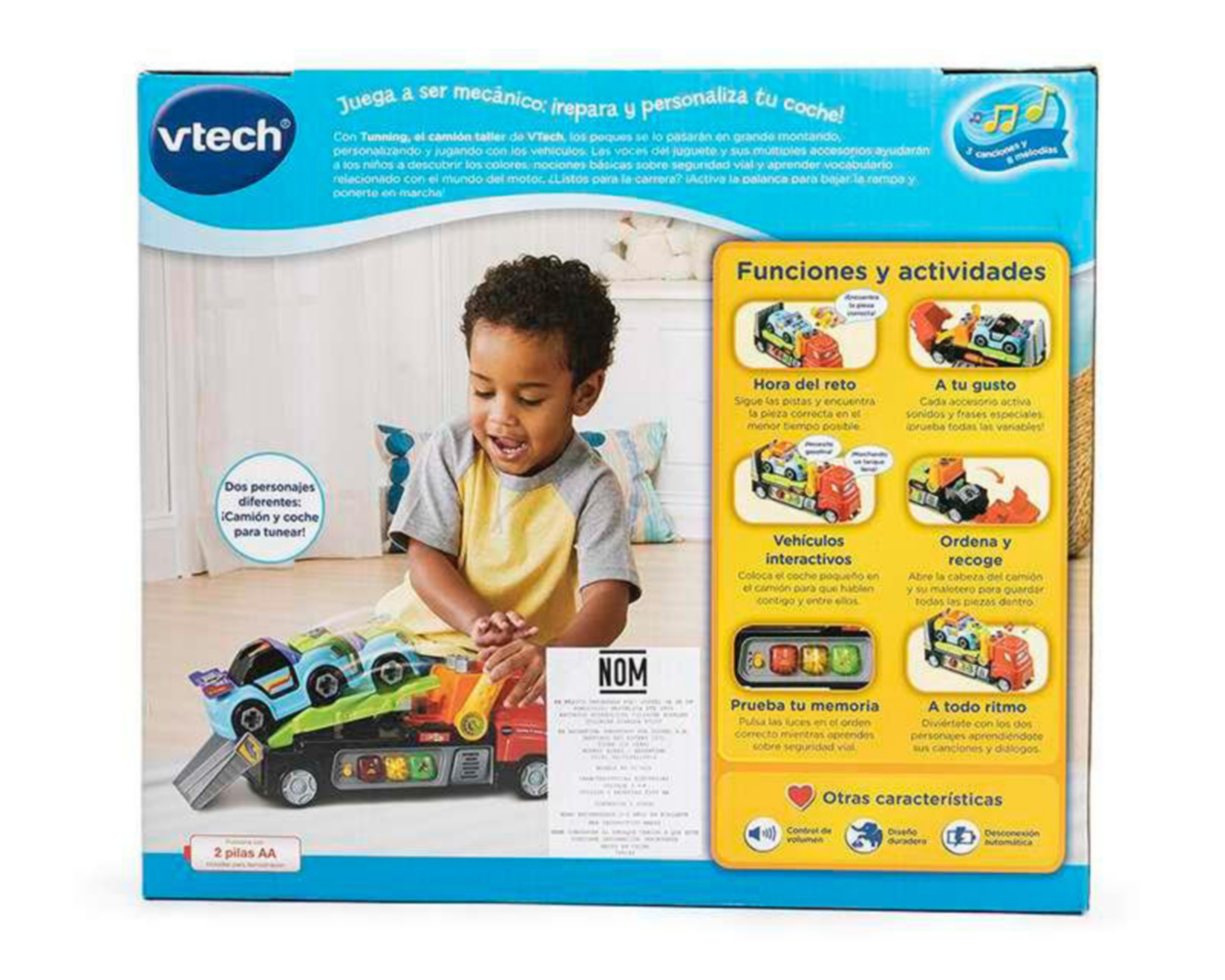 Foto 3 pulgar | Grúa Vtech con Accesorios