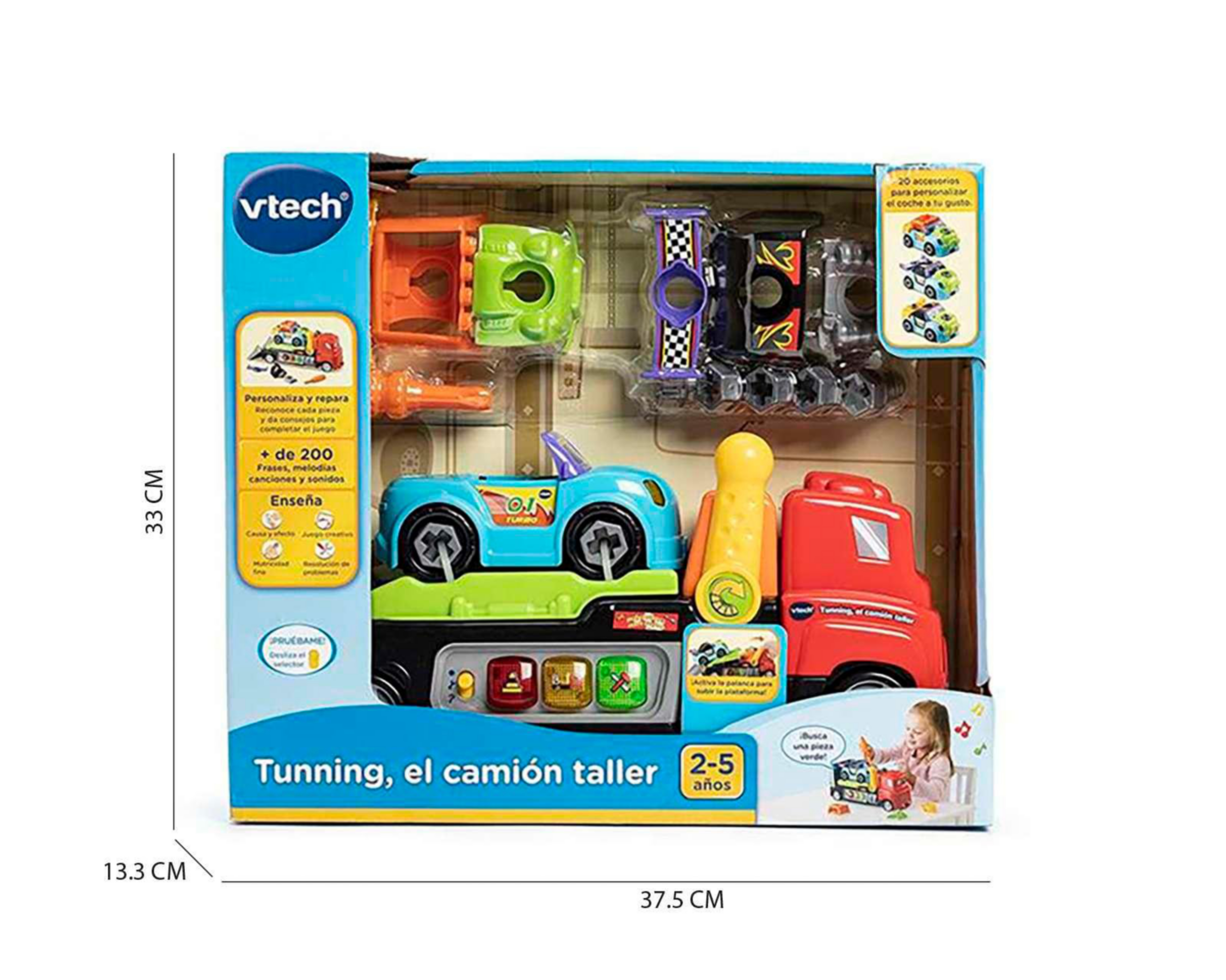 Foto 5 pulgar | Grúa Vtech con Accesorios