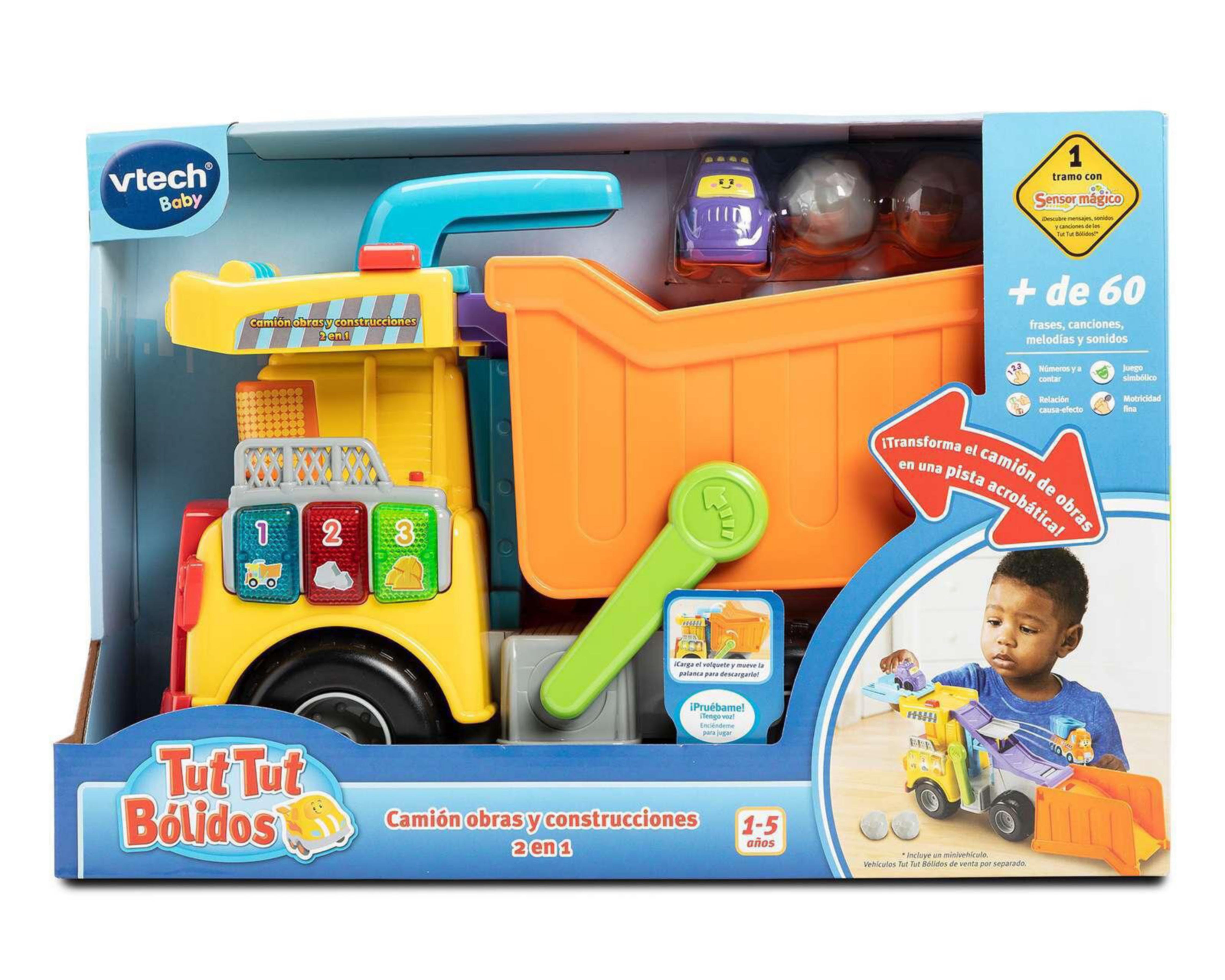 Foto 2 pulgar | Vehículo de Construcción Vtech Baby con Accesorios