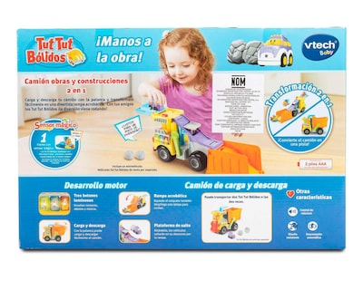 Foto 2 | Vehículo de Construcción Vtech Baby con Accesorios