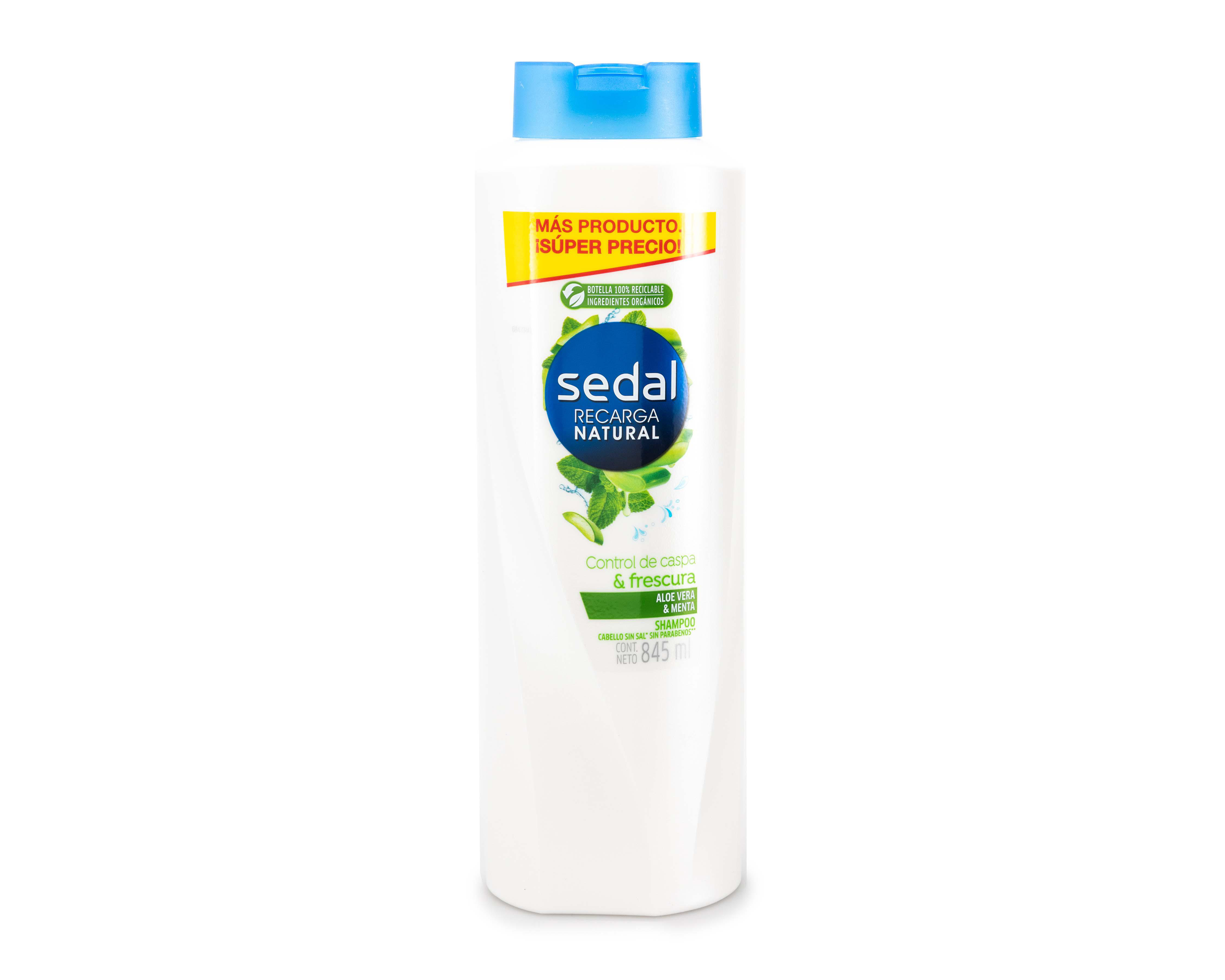 Shampoo Sedal Recarga Natural Control Caspa 845 ml