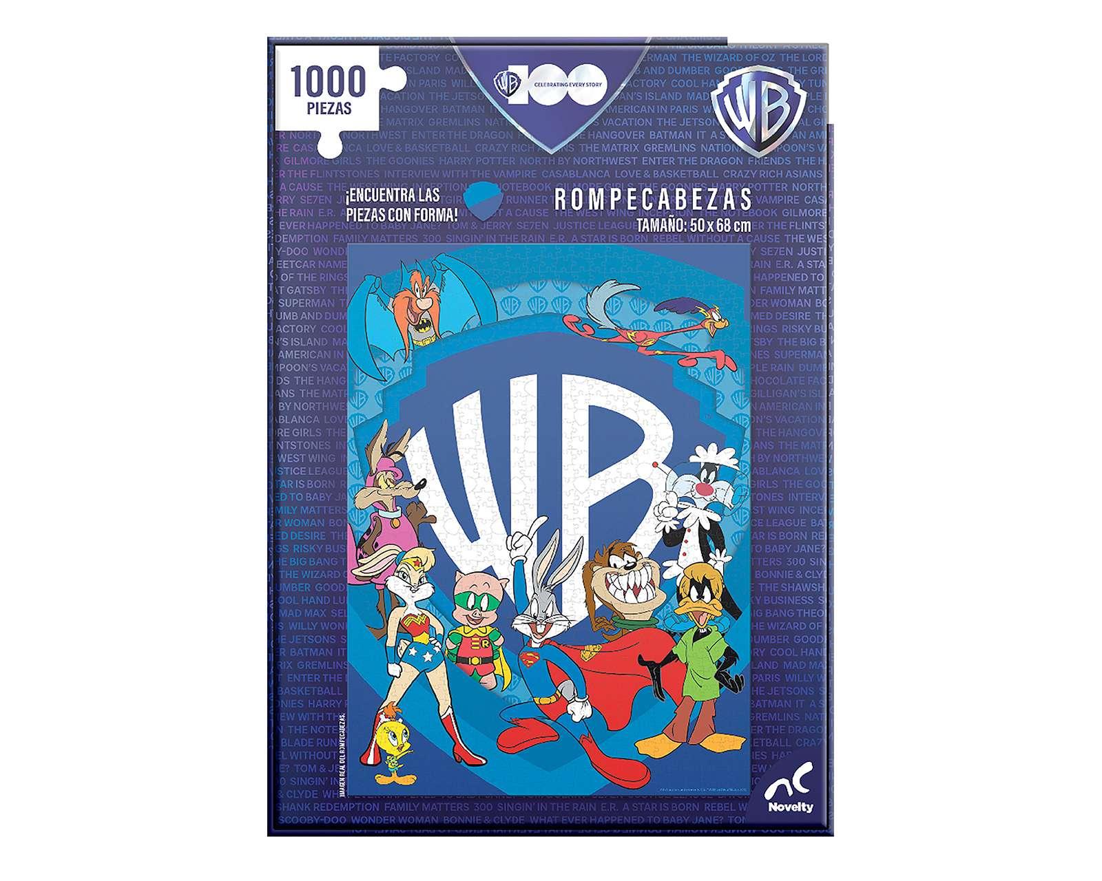 Foto 6 pulgar | Rompecabezas Warner Bros 1000 Piezas