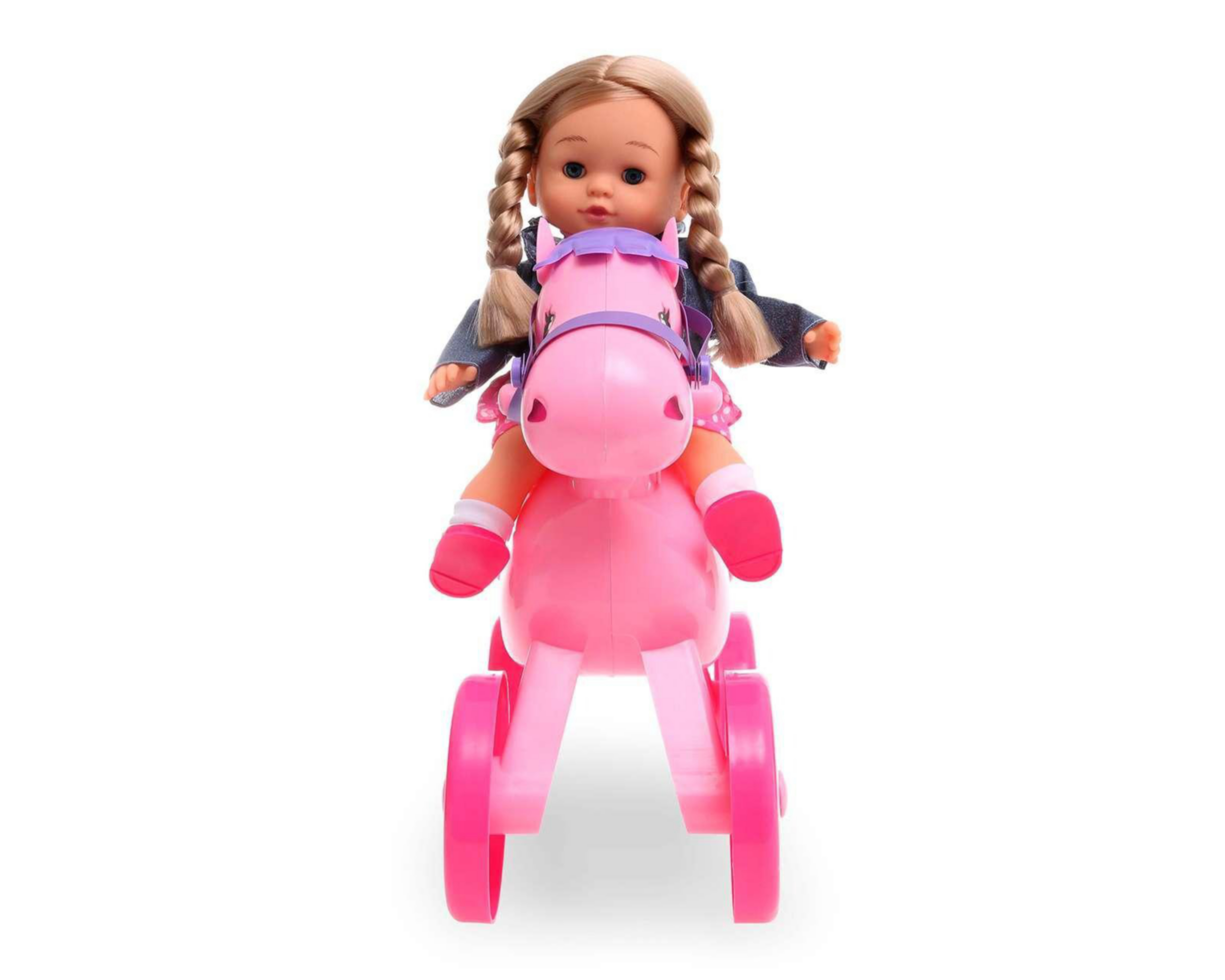 Muñeca Baby Bu con Caballo