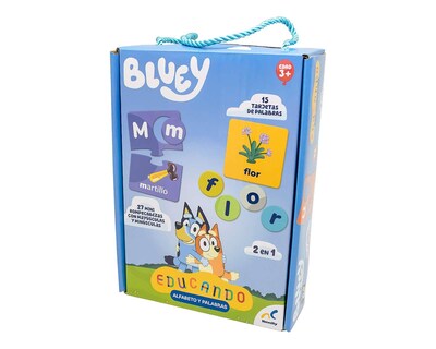 Foto 3 | Juego Educativo Alfabeto y Palabras Bluey