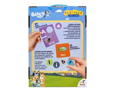 Foto 5 | Juego Educativo Alfabeto y Palabras Bluey