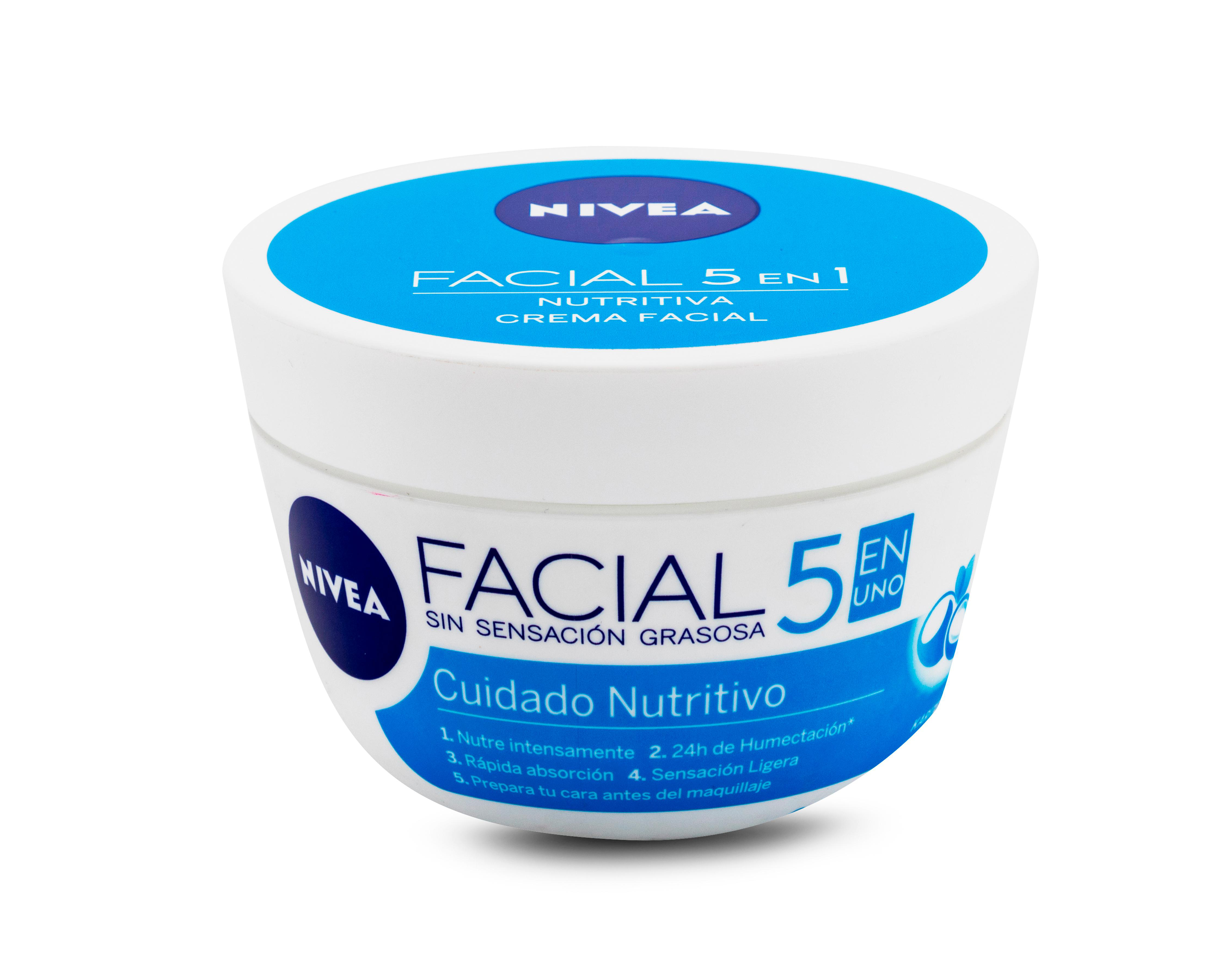 Foto 1 | Crema Facial Nivea 5 en 1 200 ml