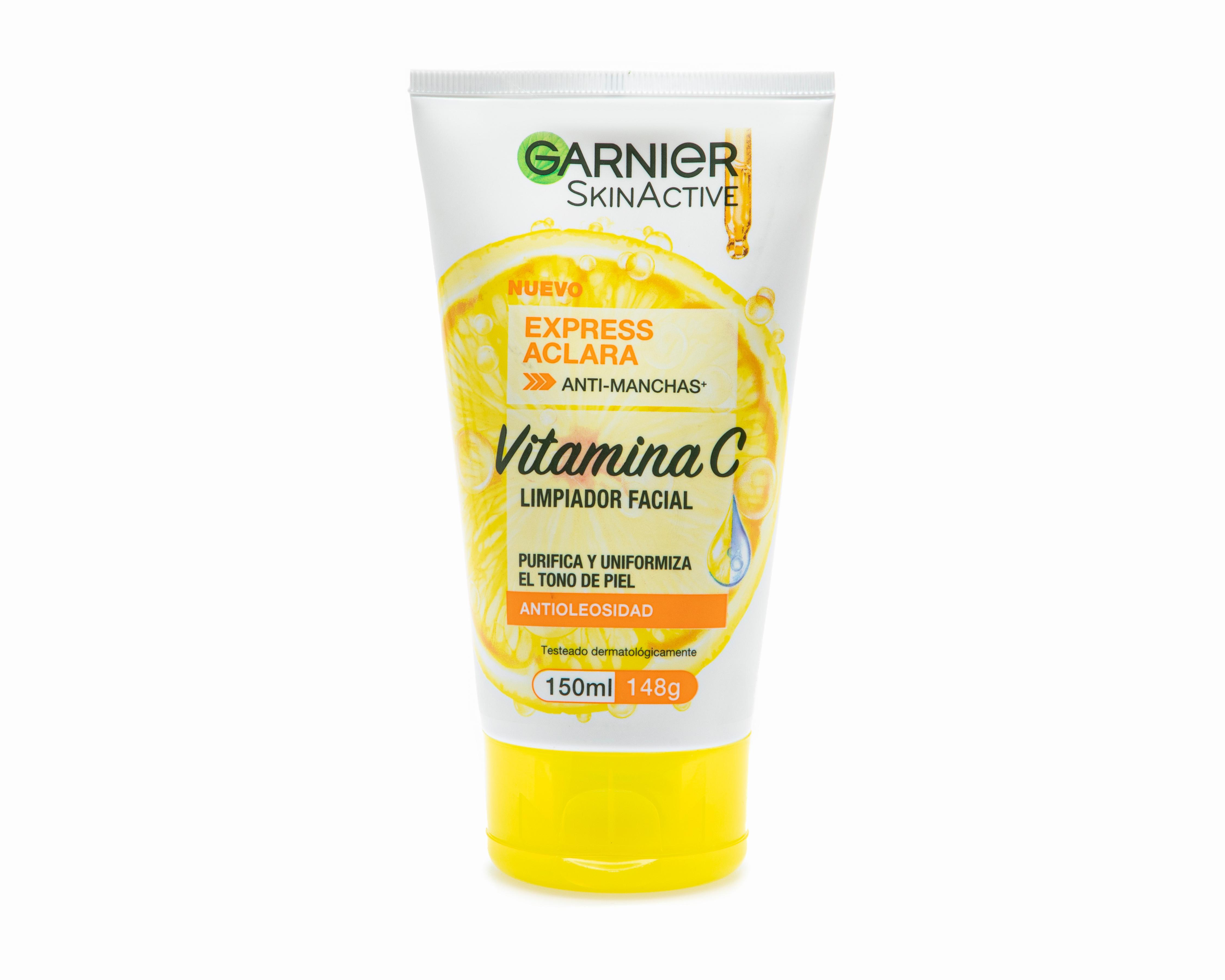 Foto 2 pulgar | Limpíador Facial Garnier Skin Active Aclarante 150 ml