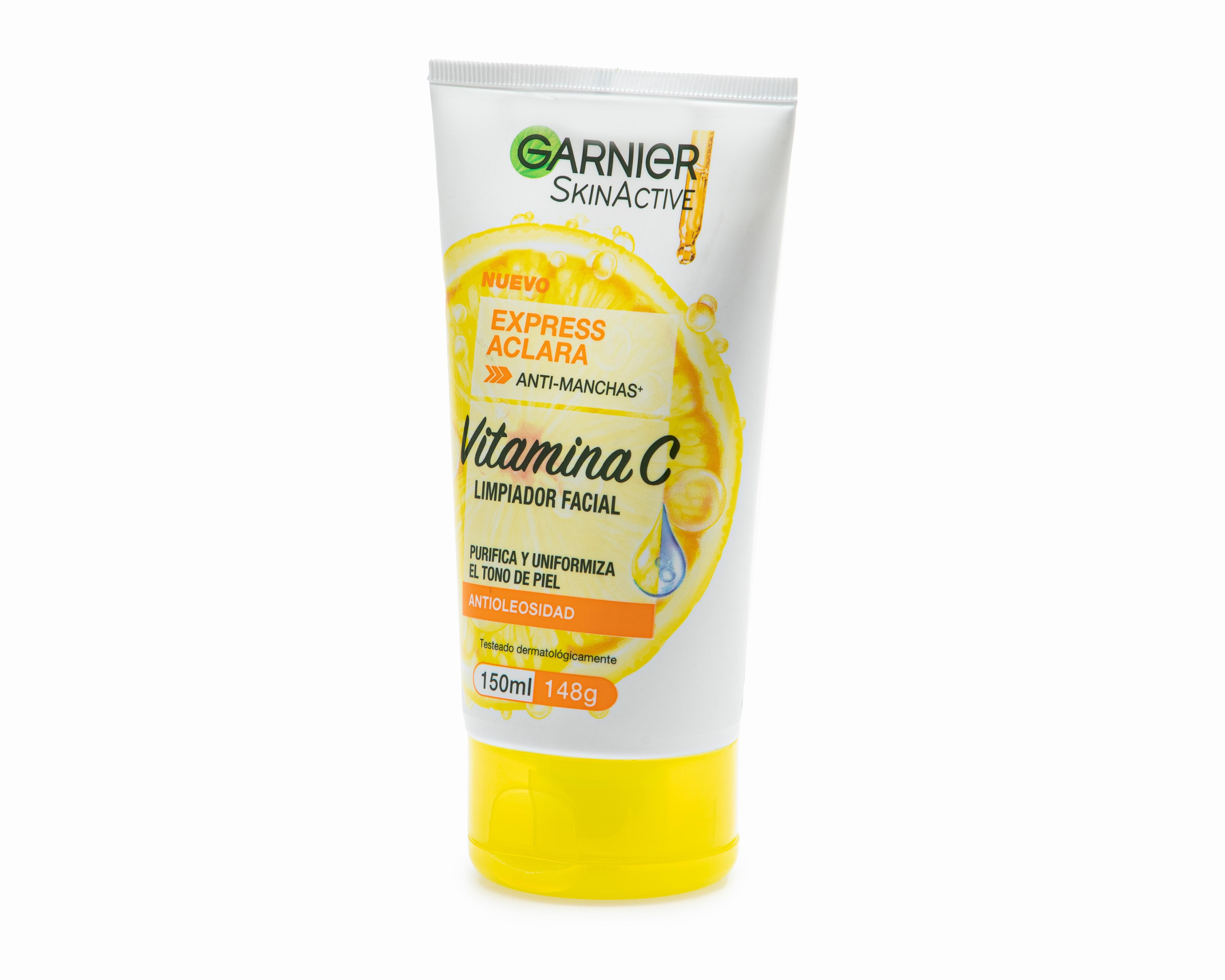 Foto 3 pulgar | Limpíador Facial Garnier Skin Active Aclarante 150 ml