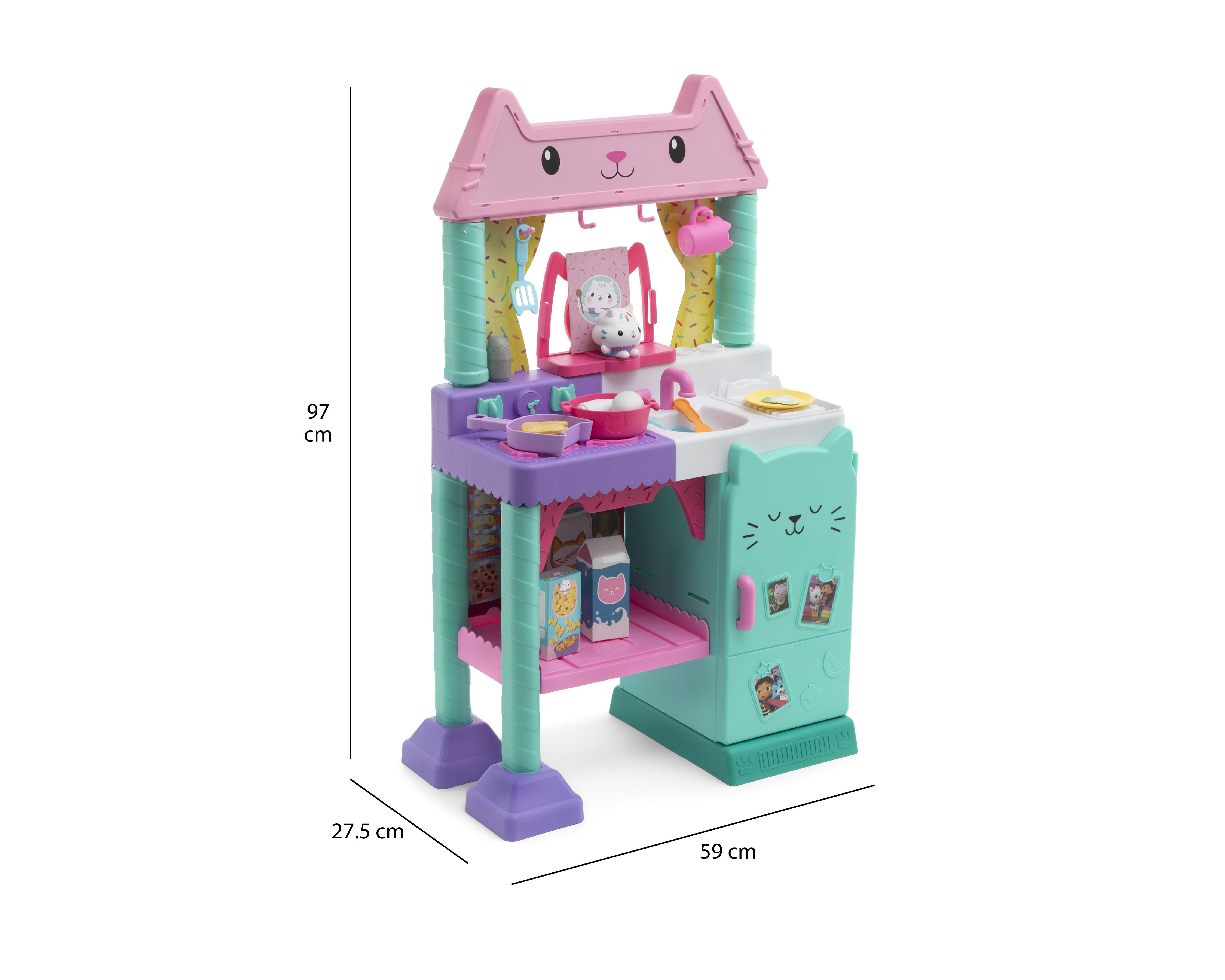 Foto 7 pulgar | Cocina para Crear Platos con Cakey Spin Master Gabby's Dollhouse