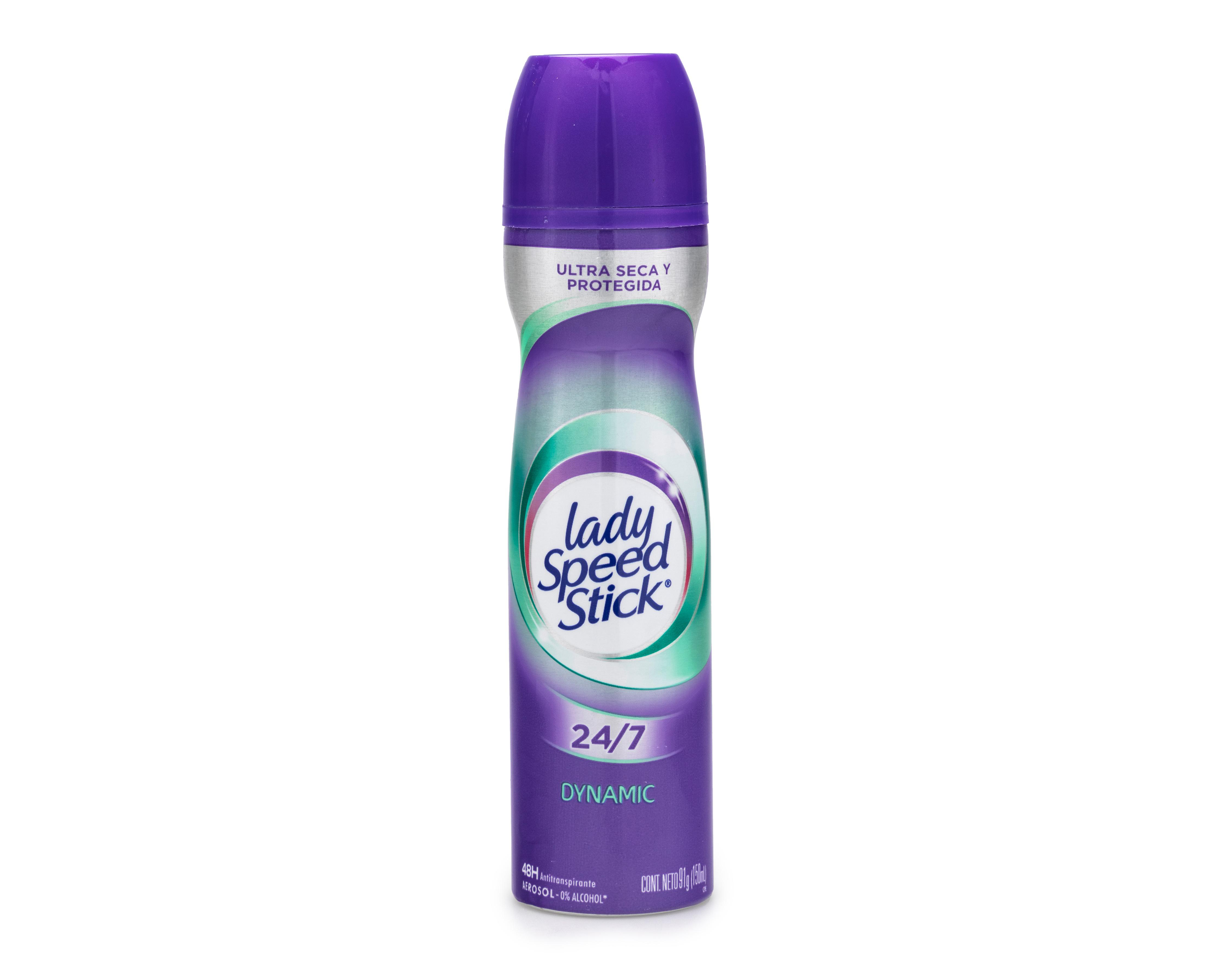 Foto 2 pulgar | Desodorante Lady Speed Stick en Aerosol Antitranspirante 91 g