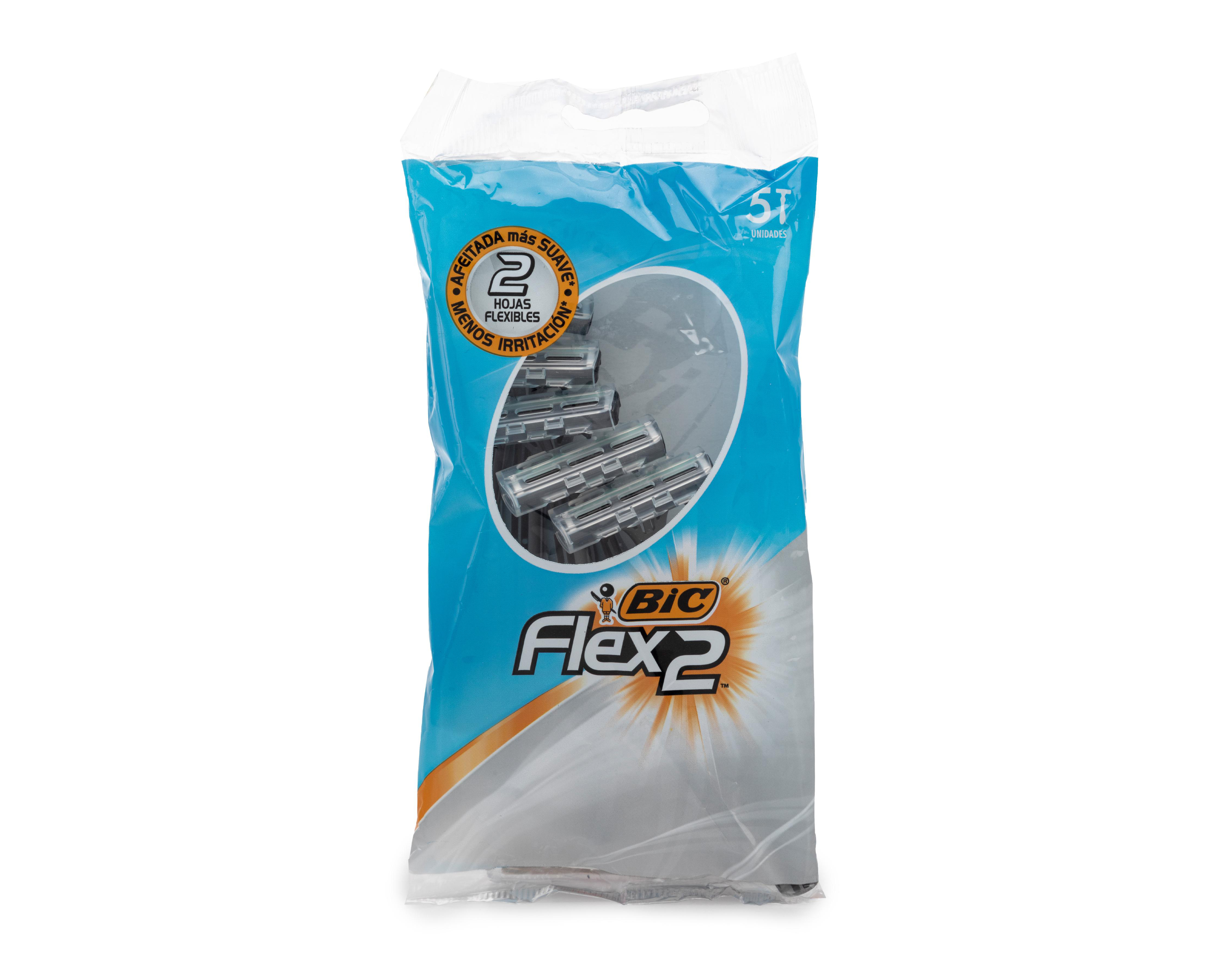 Rastrillos Bic Flex2 5 Piezas