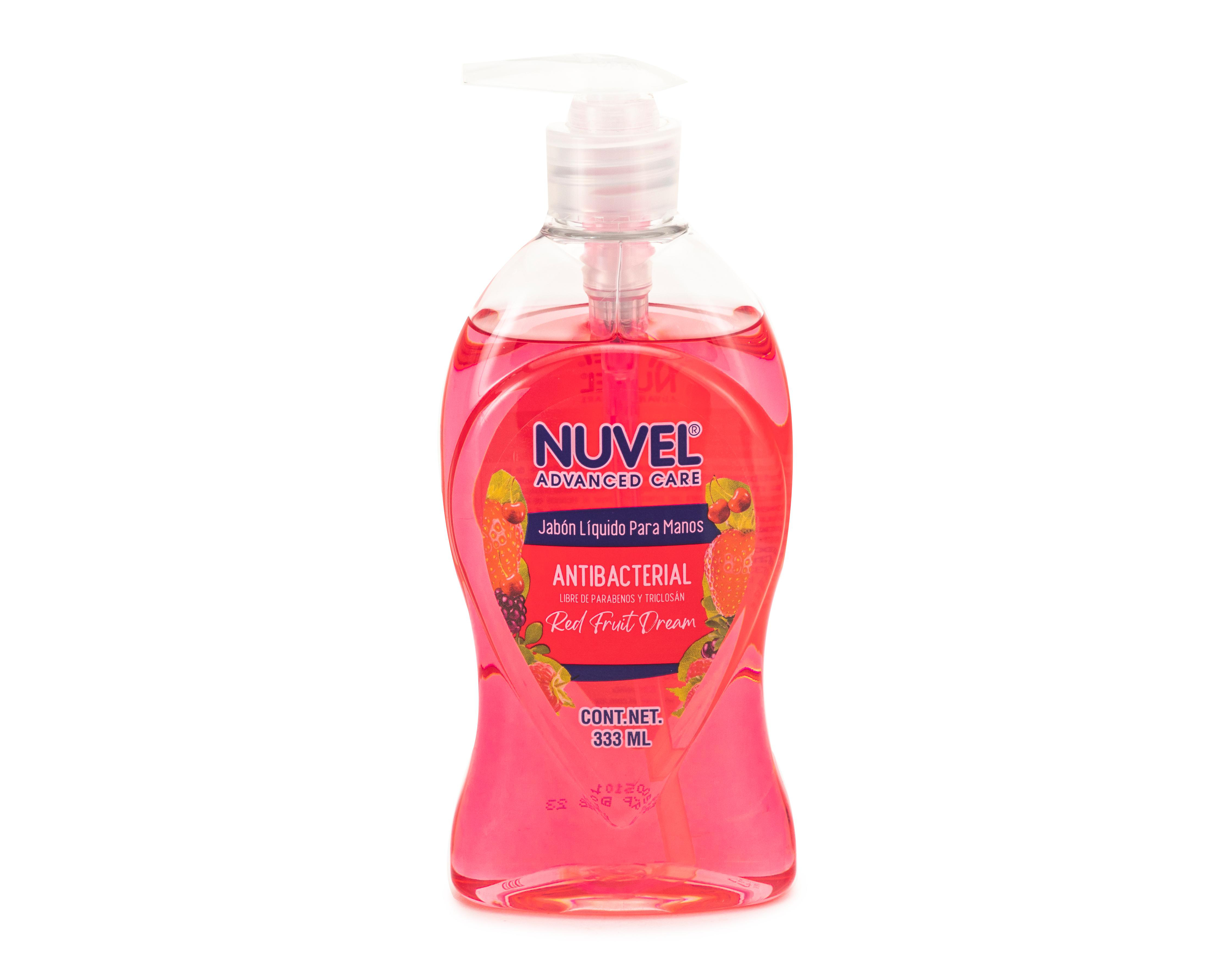 Jabón Líquido Nuvel para Manos Antibacterial 333 ml