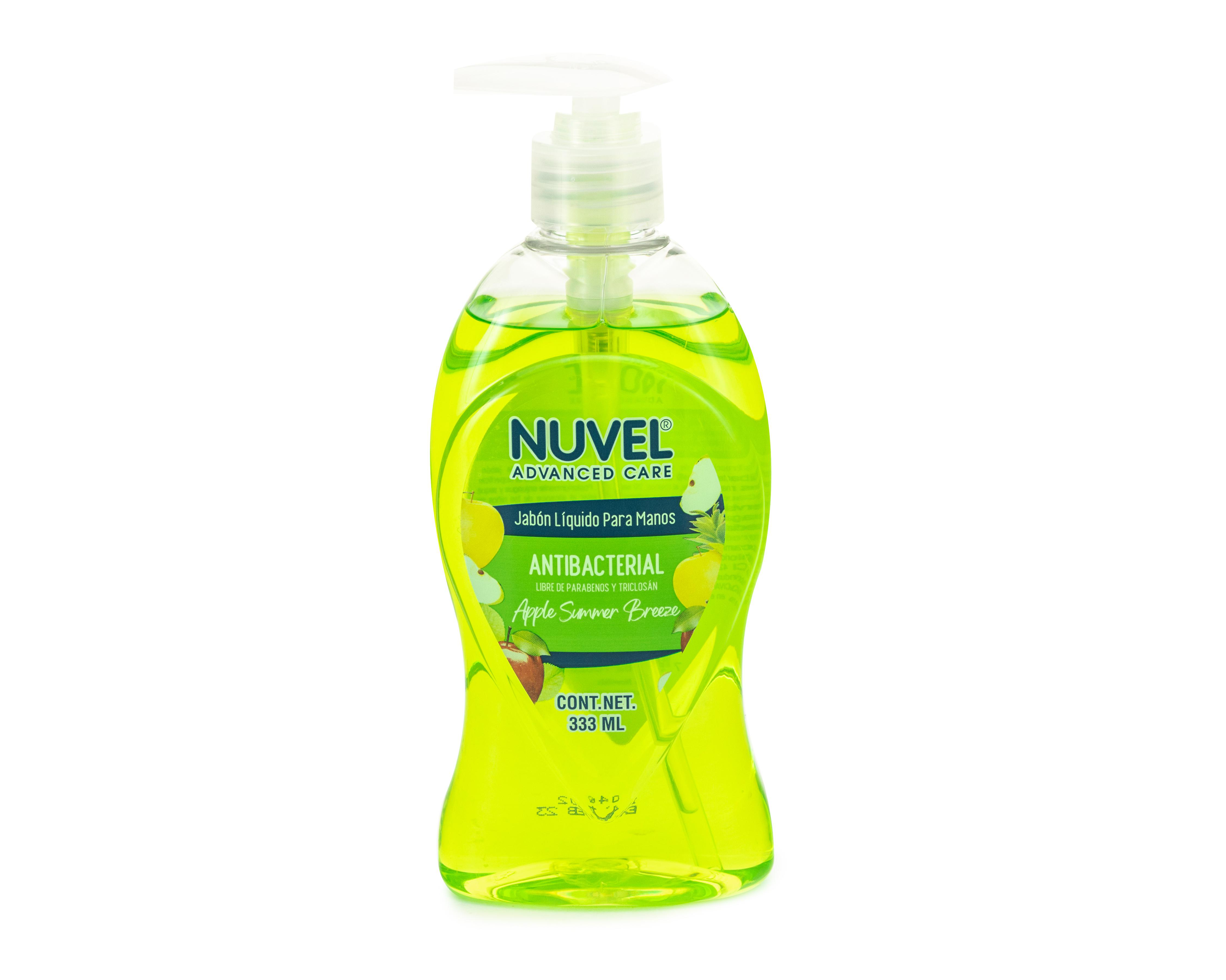 Jabón Líquido Nuvel para Manos Antibacterial 333 ml